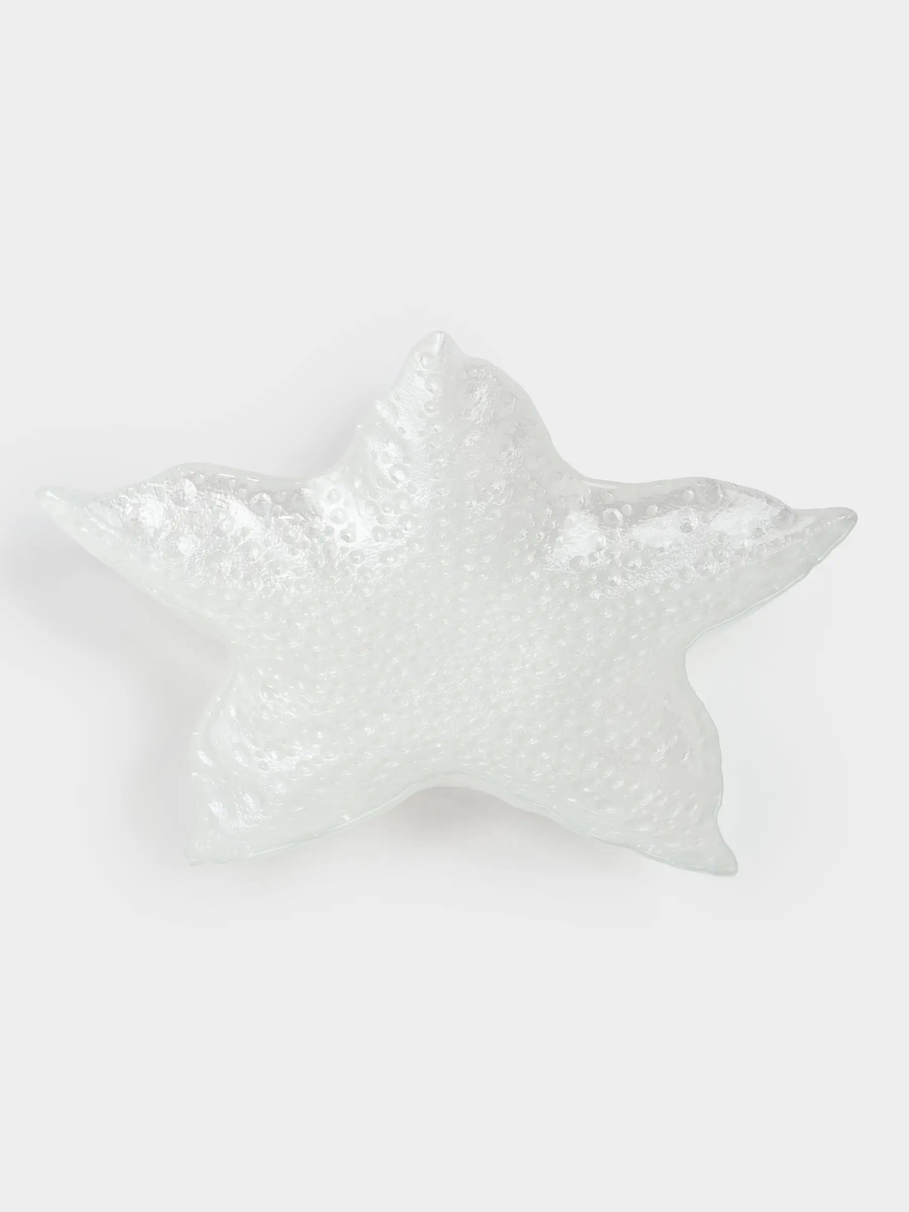 Блюдо, 34х5 см, стекло, перламутр, Звезда, Starfish, image-0