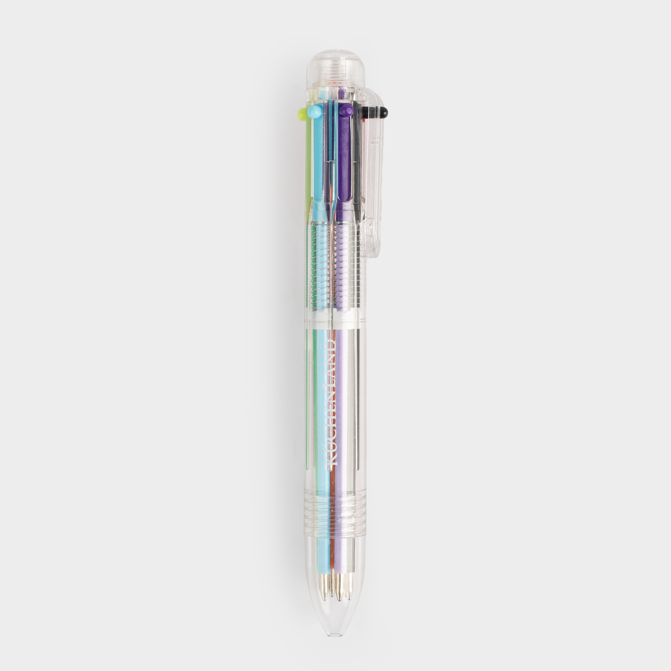Ручка шариковая, многоцветная, 14 см, 6 цветов, пластик, Draw, image-0