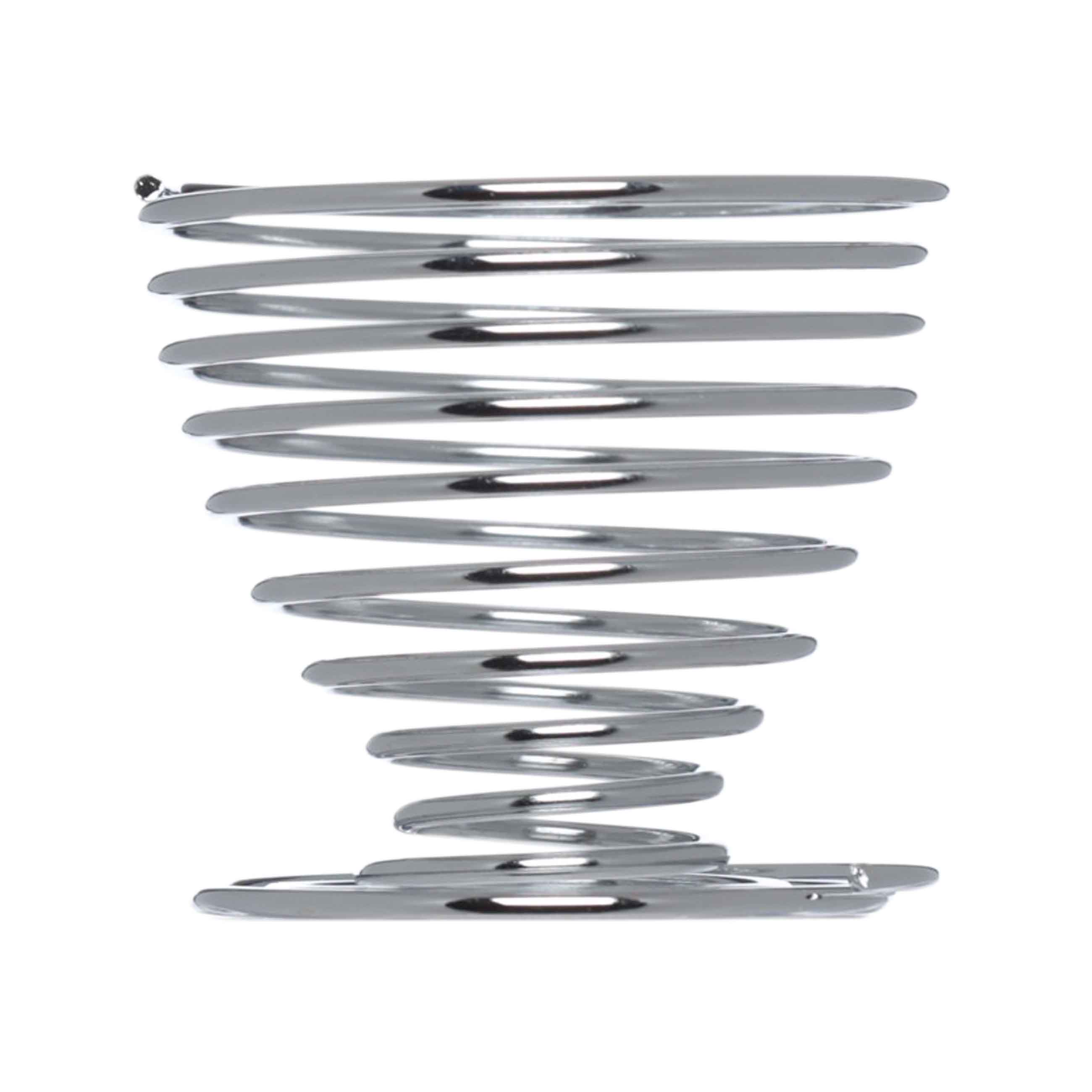 Подставка для яйца, 5 см, сталь, серебристая, Вихрь, Twist silver, image-1