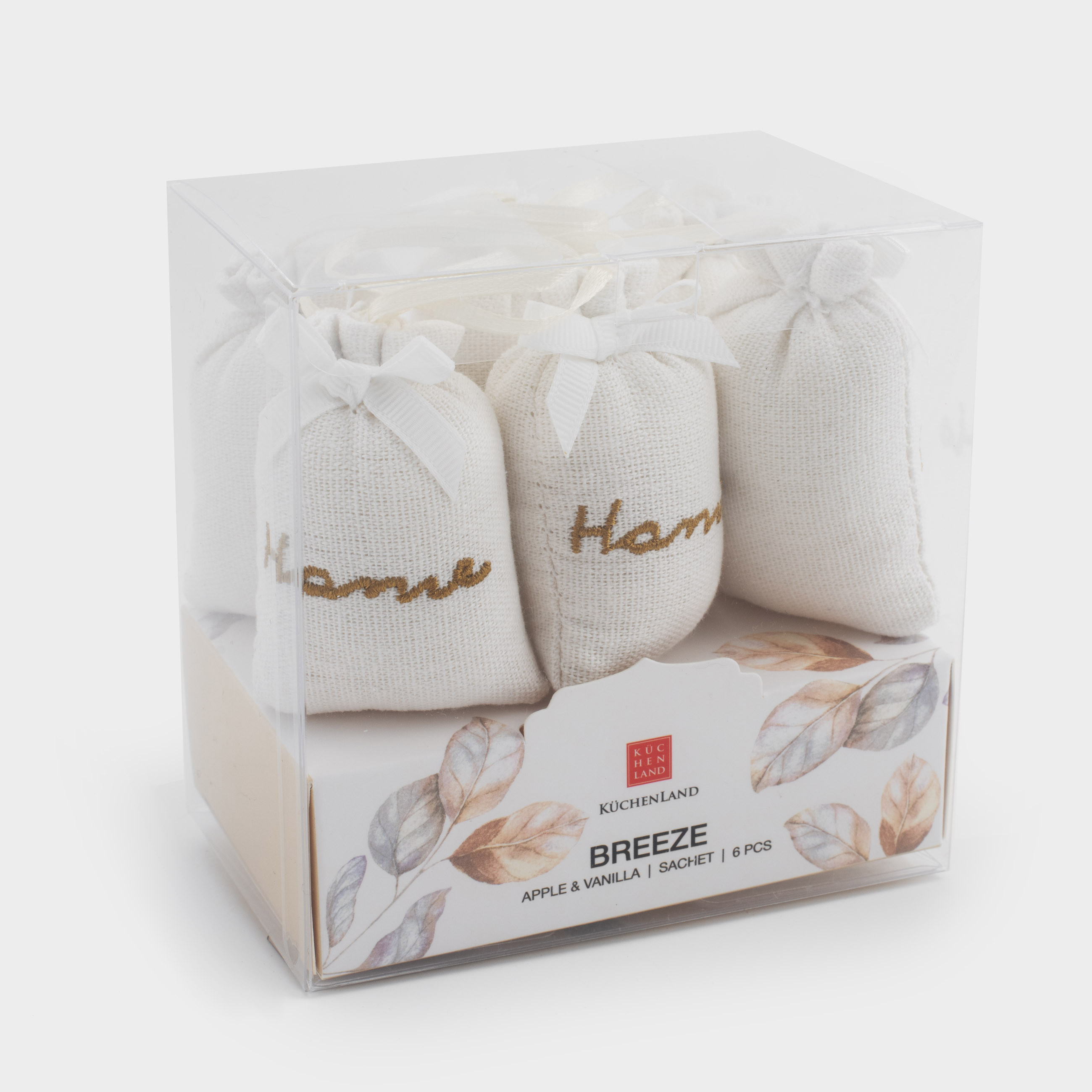 Саше ароматическое, 7х5 см, 6 шт, Apple & Vanilla, Breeze
