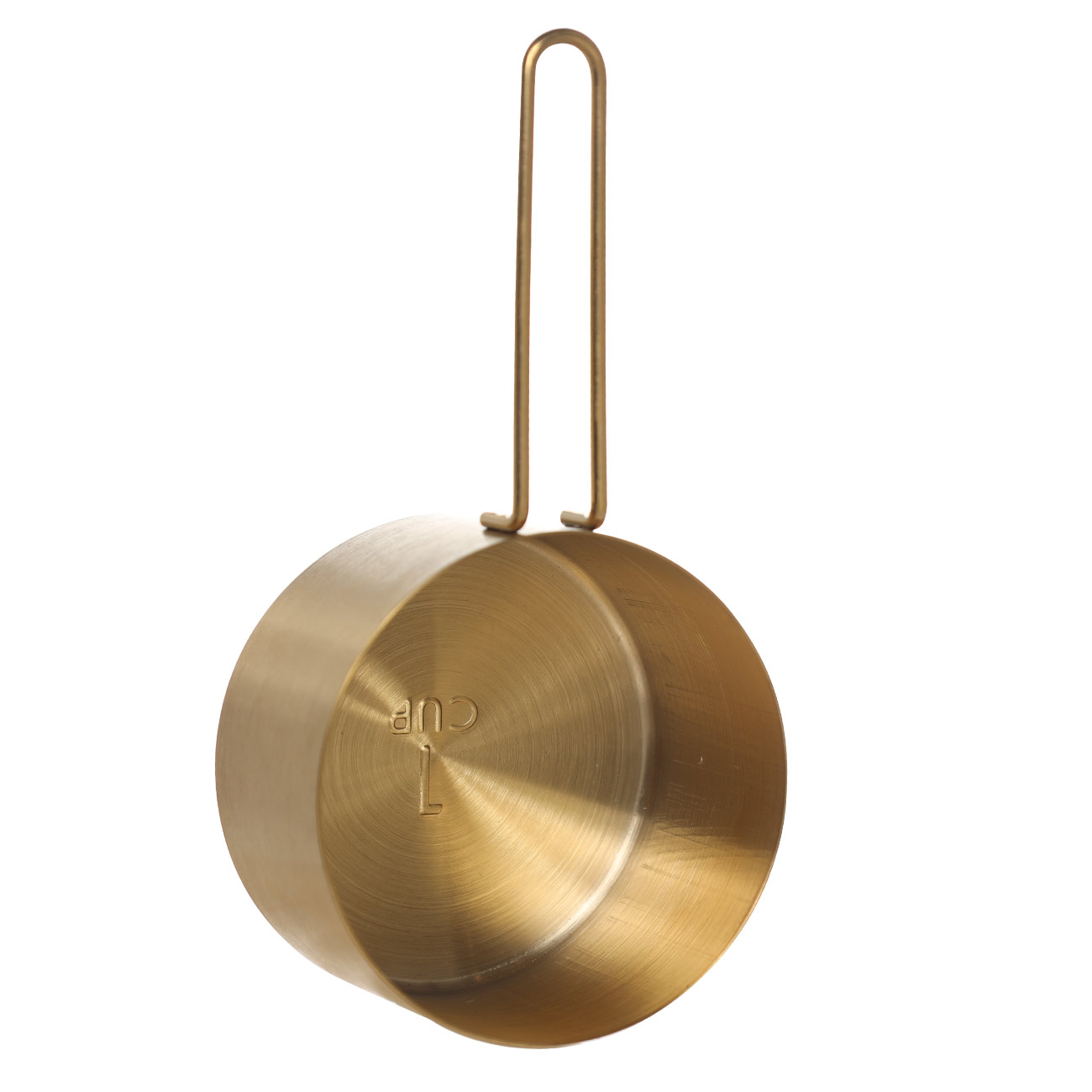 Ложка мерная, 250 мл, сталь, золотистая, Device gold