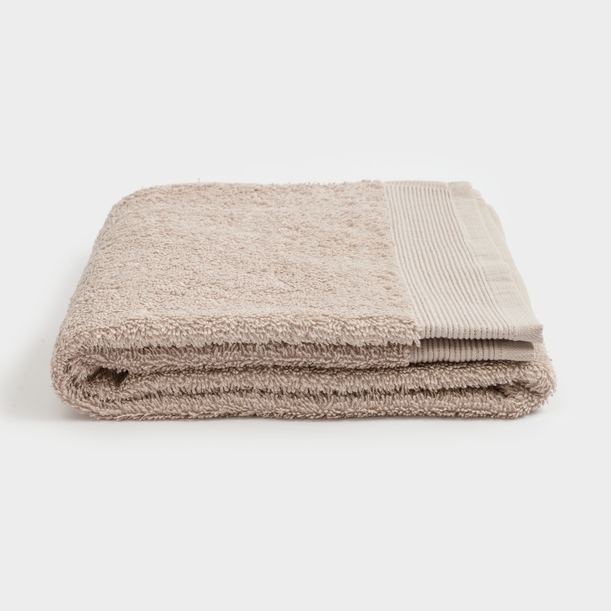 Полотенце, 50х90 см, хлопок, бежевое, Vari cotton, image-3