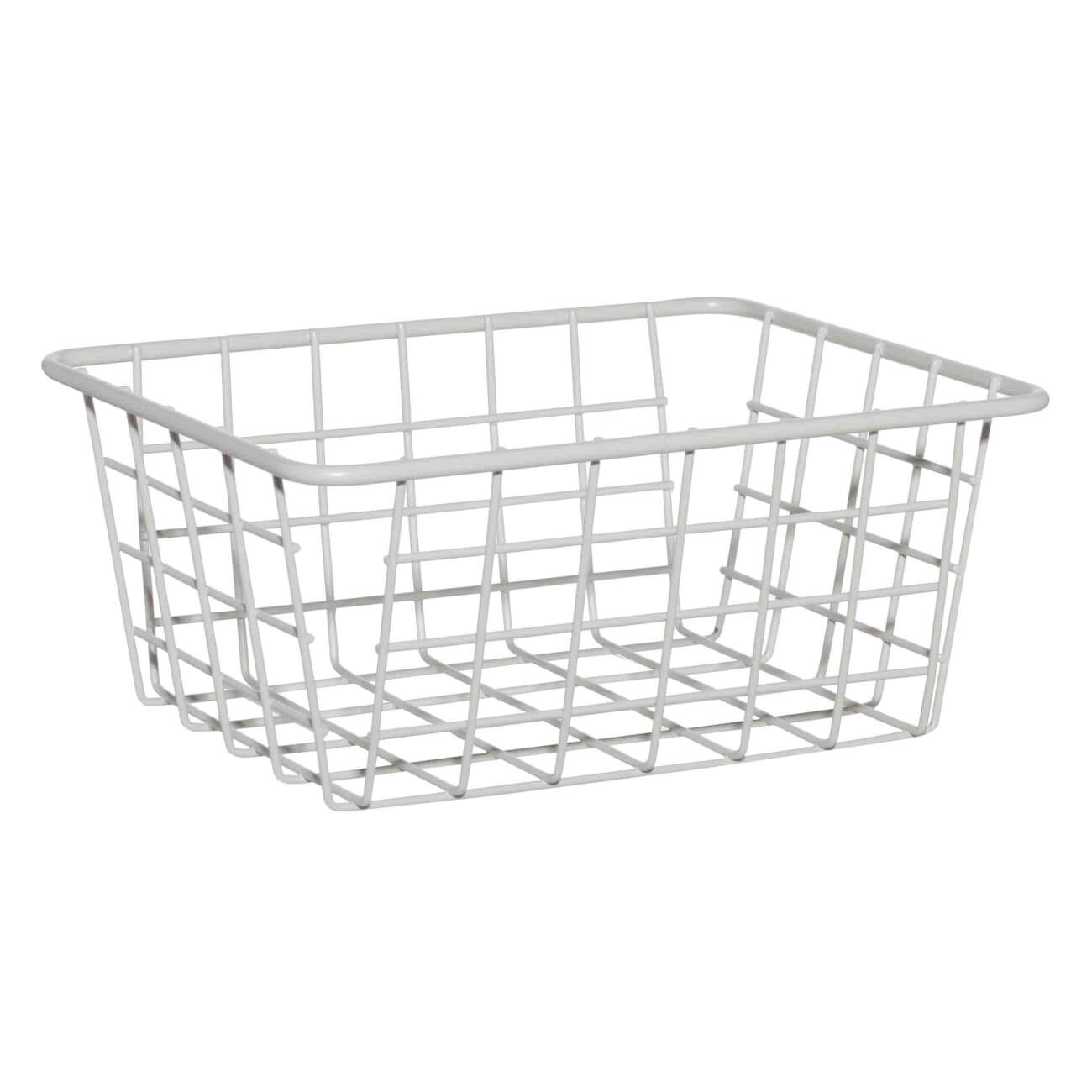 Корзина для хранения, 20х15х8 см, металл, прямоугольная, бежевая, Mesh basket прямоугольная корзина branq