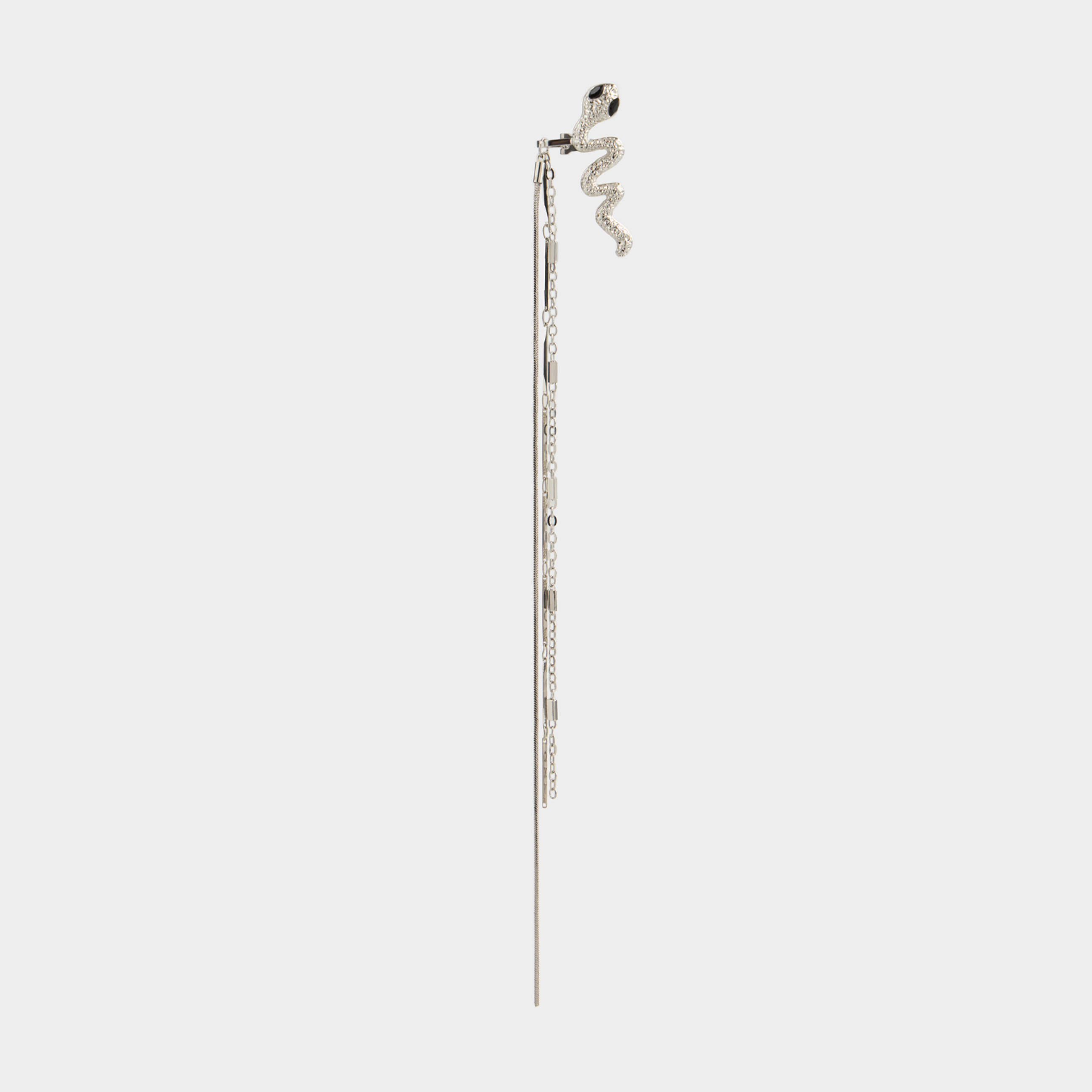 Серьга-кафф, 18 см, металл, Jewelry snake