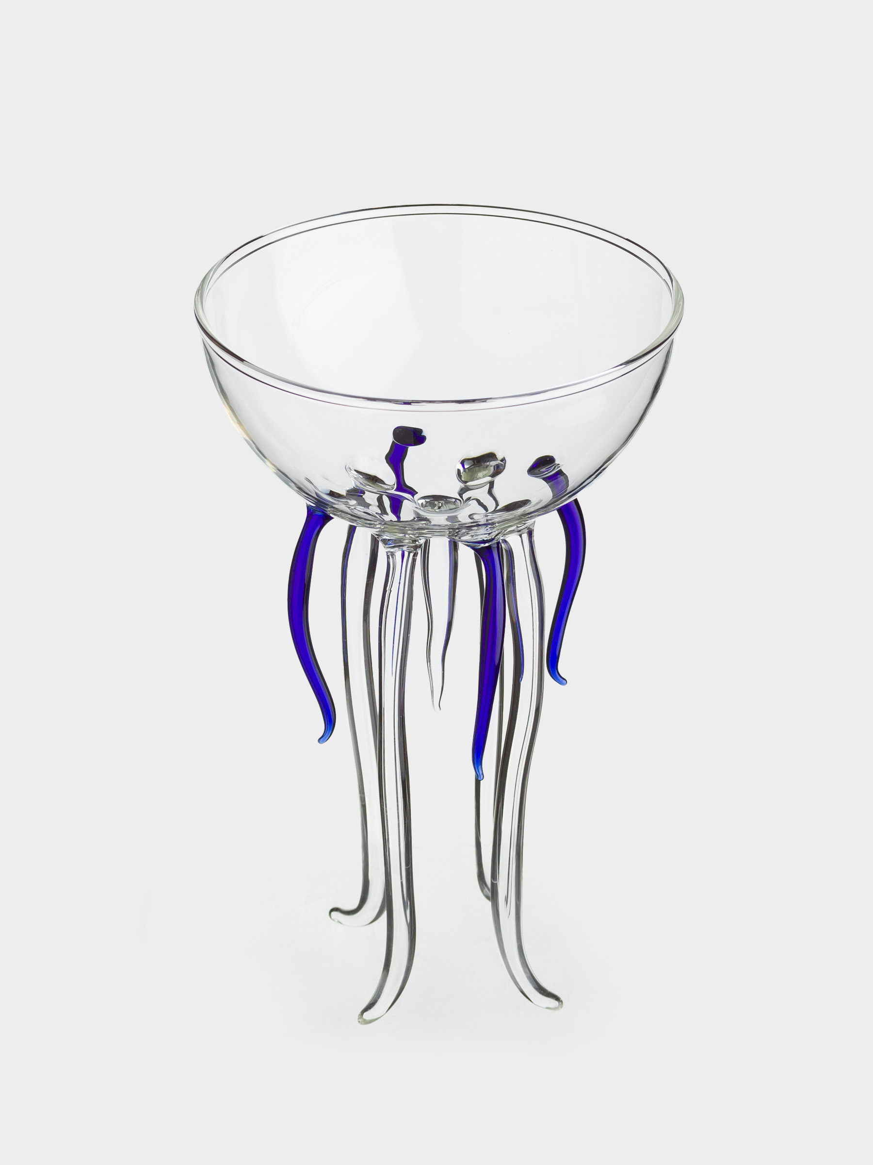 Бокал, 190 мл, стекло Б, Медуза, Deep sea decor