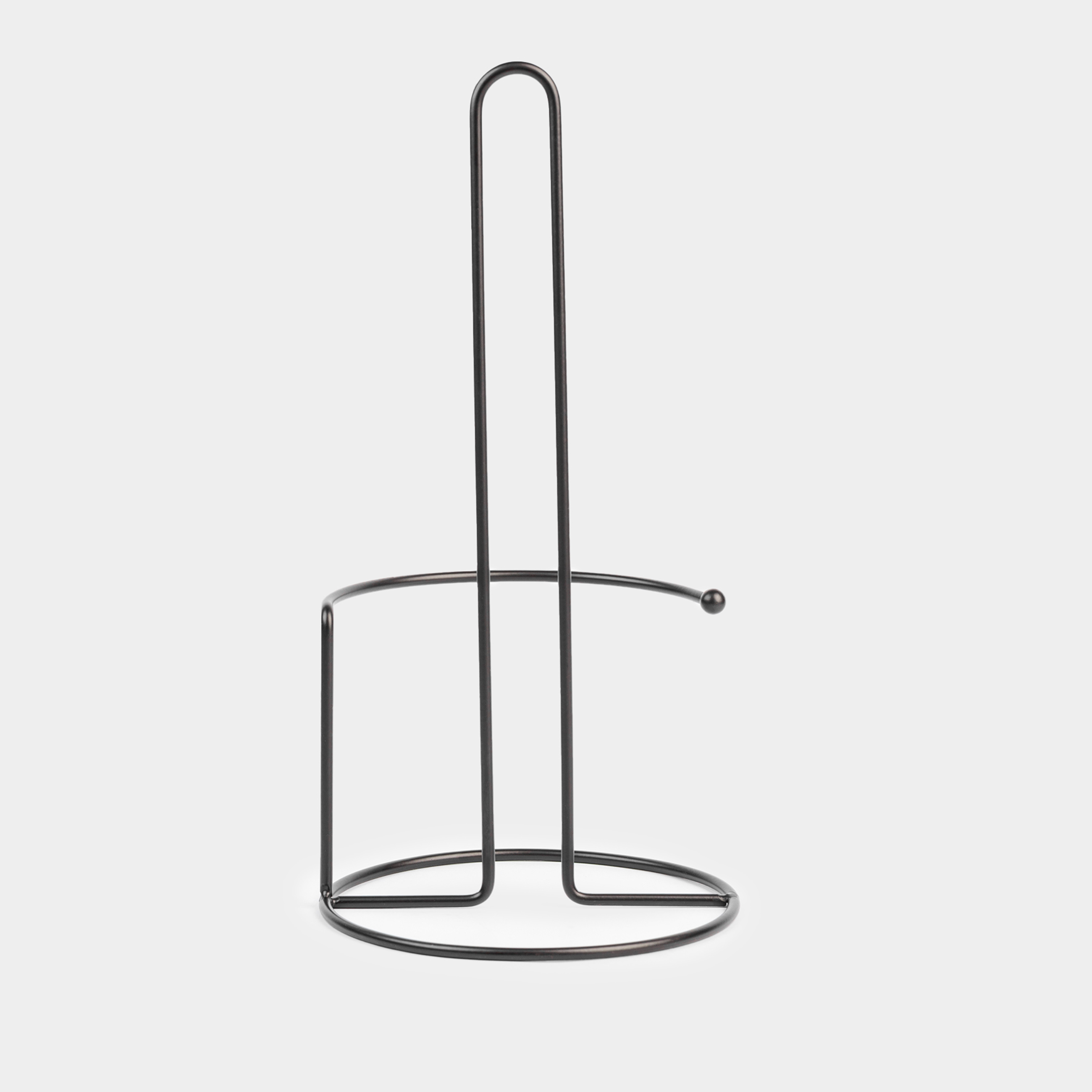 Kuchenland Держатель для бумажных полотенец 30 см металл черный Twist black 599₽