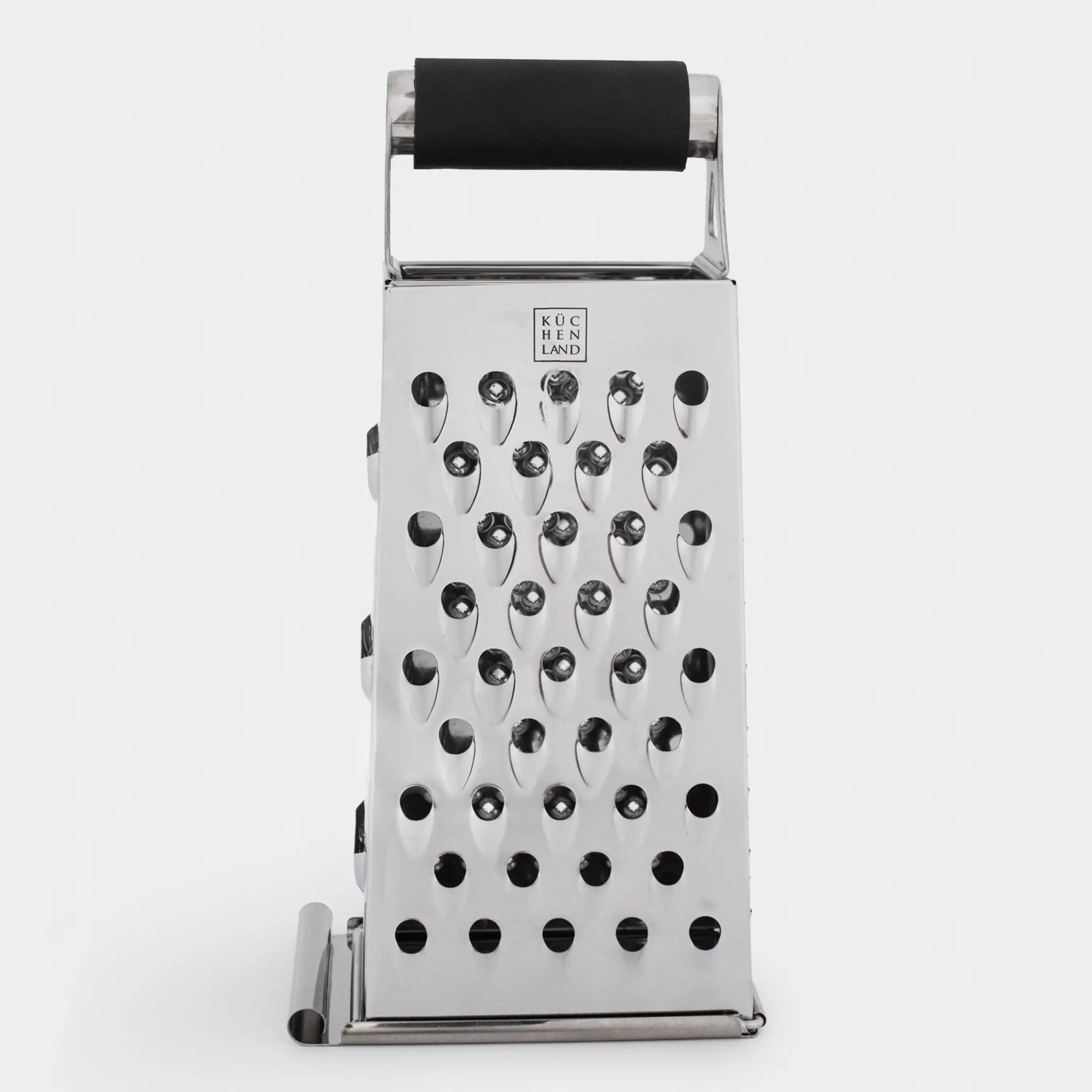 Терка, 24 см, четырехгранная, черная, Kitchen tools