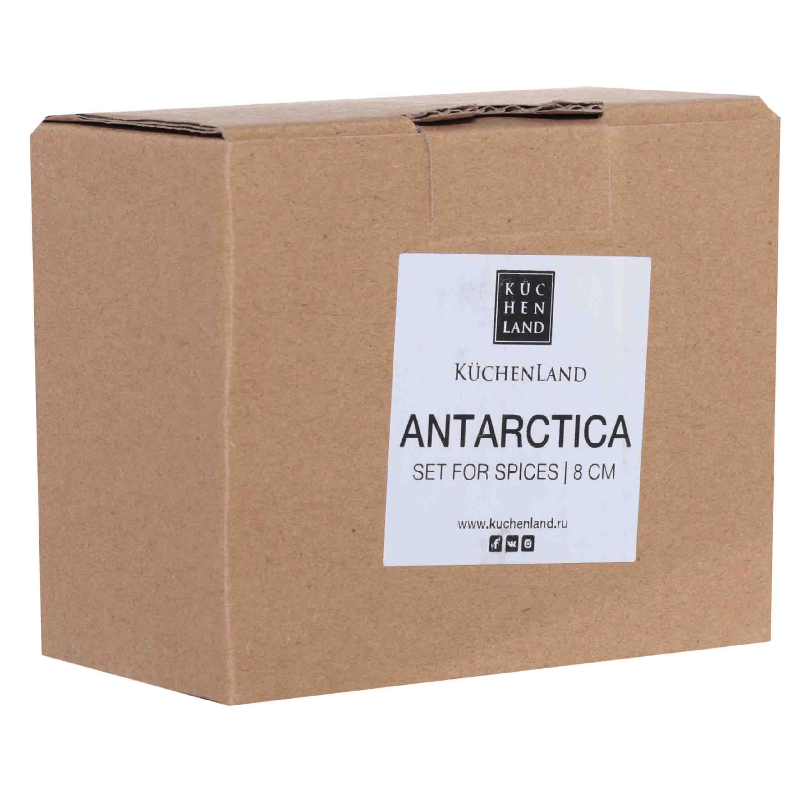 Набор для соли и перца, 8 см, фарфор F, Antarctica изображение № 4