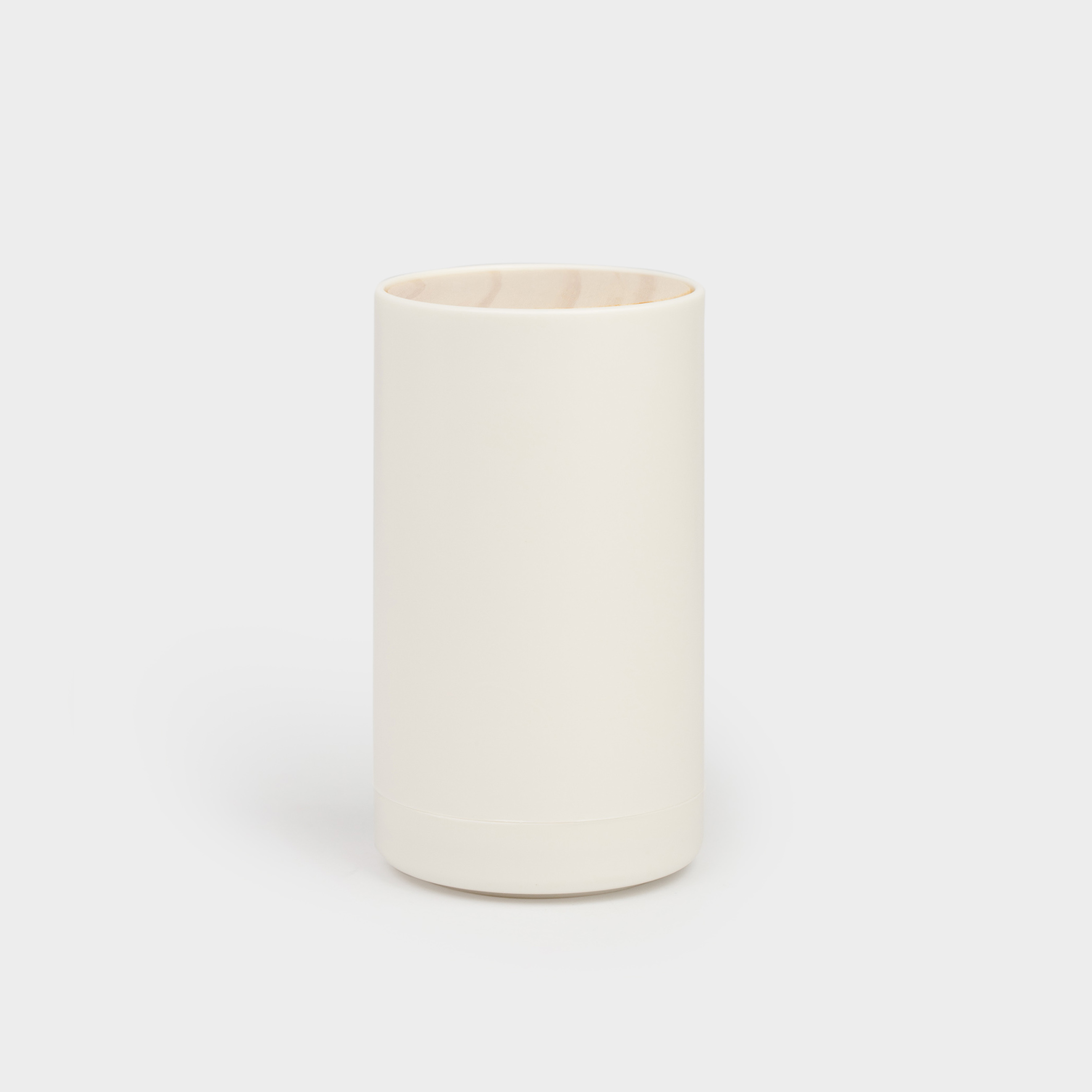 Контейнер для ватных палочек 12 см пластикдерево белый White style 899₽