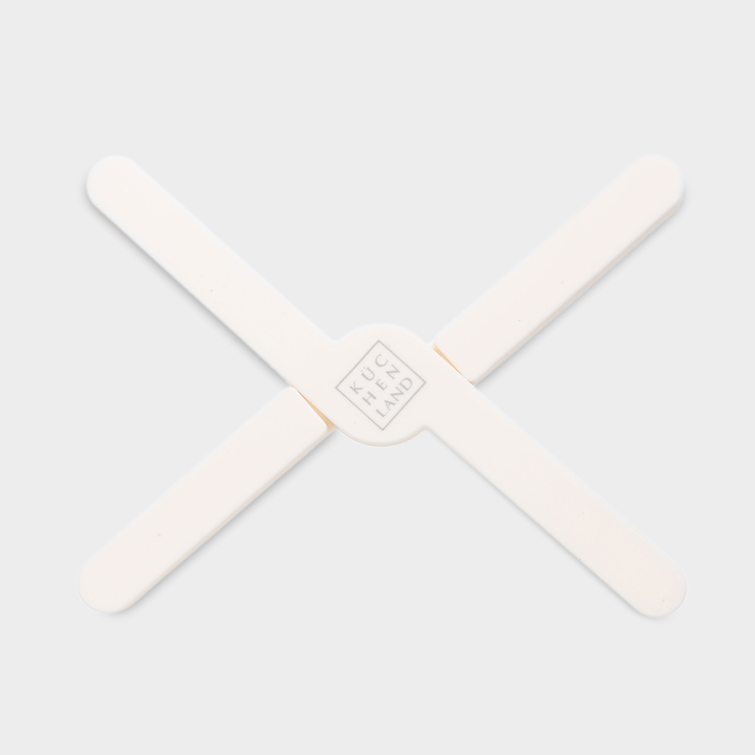 Подставка под горячее 20 см складная силикон молочная Soft kitchen 449₽