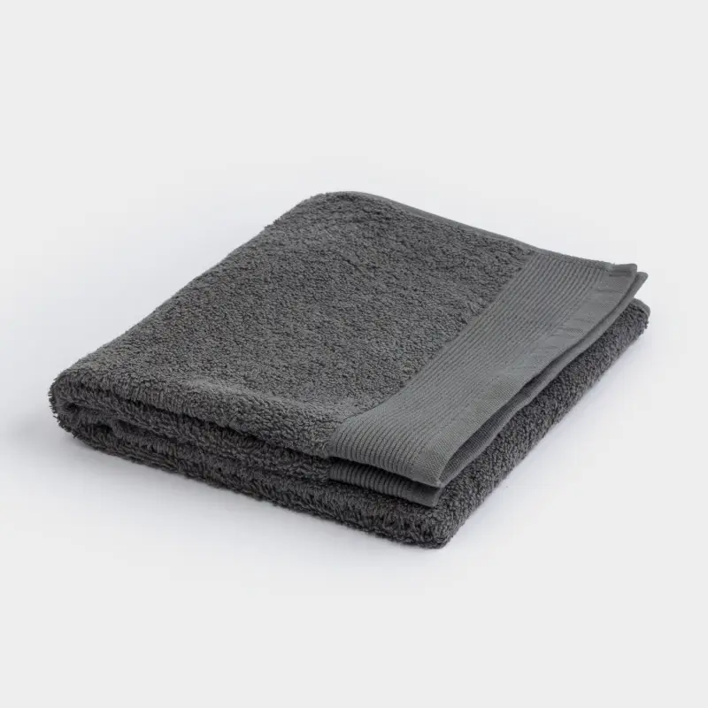 Полотенце, 50х90 см, хлопок, серое, Vari cotton ,image-0