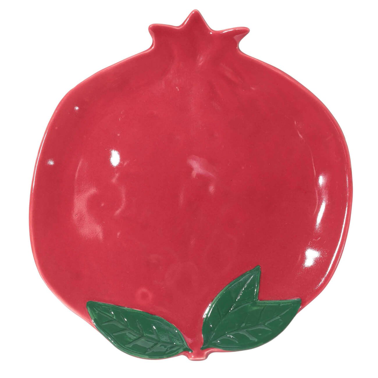 

Блюдо, 20 см, керамика, бордовое, Гранат, Pomegranate