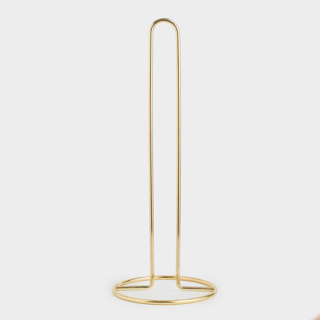 Держатель для бумажных полотенец, 31 см, металл, золотистый, Twist gold, image-0