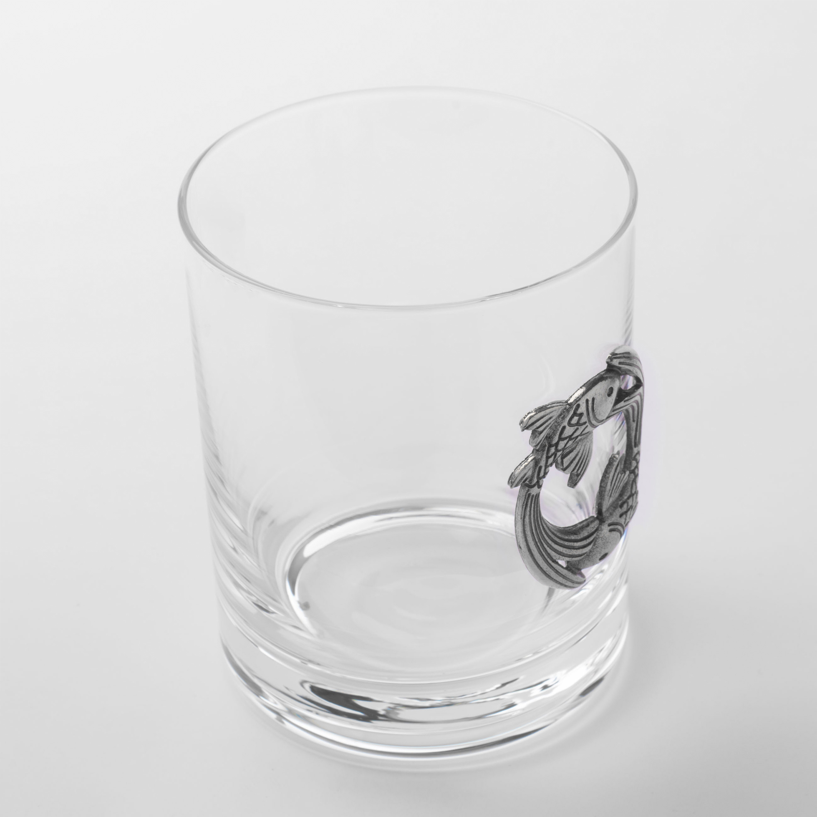 Стакан для виски, 340 мл, стекло/металл, серебристый, Рыбы, Zodiac изображение № 3