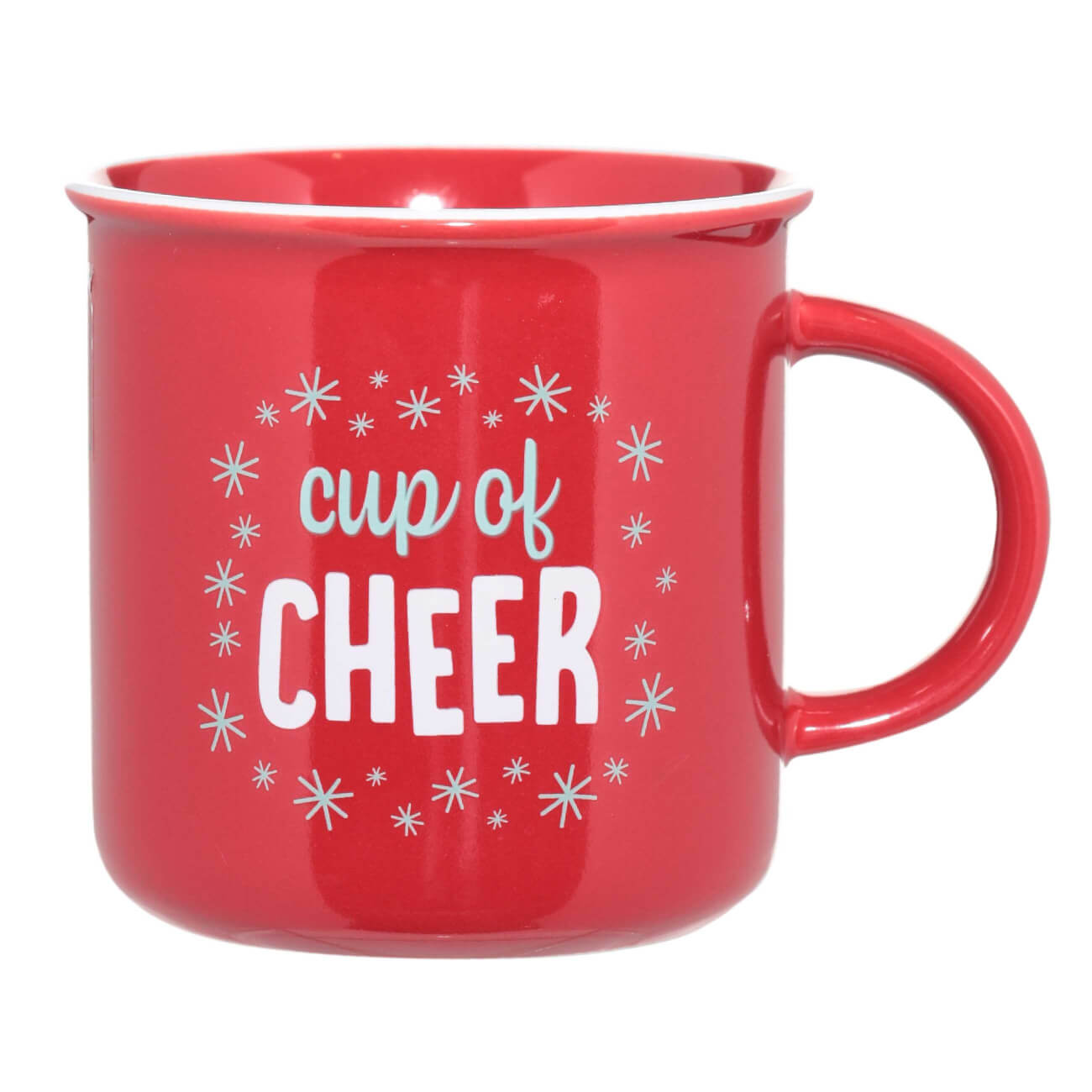 

Кружка, 400 мл, керамика, красная, Cup of cheer, Mug title