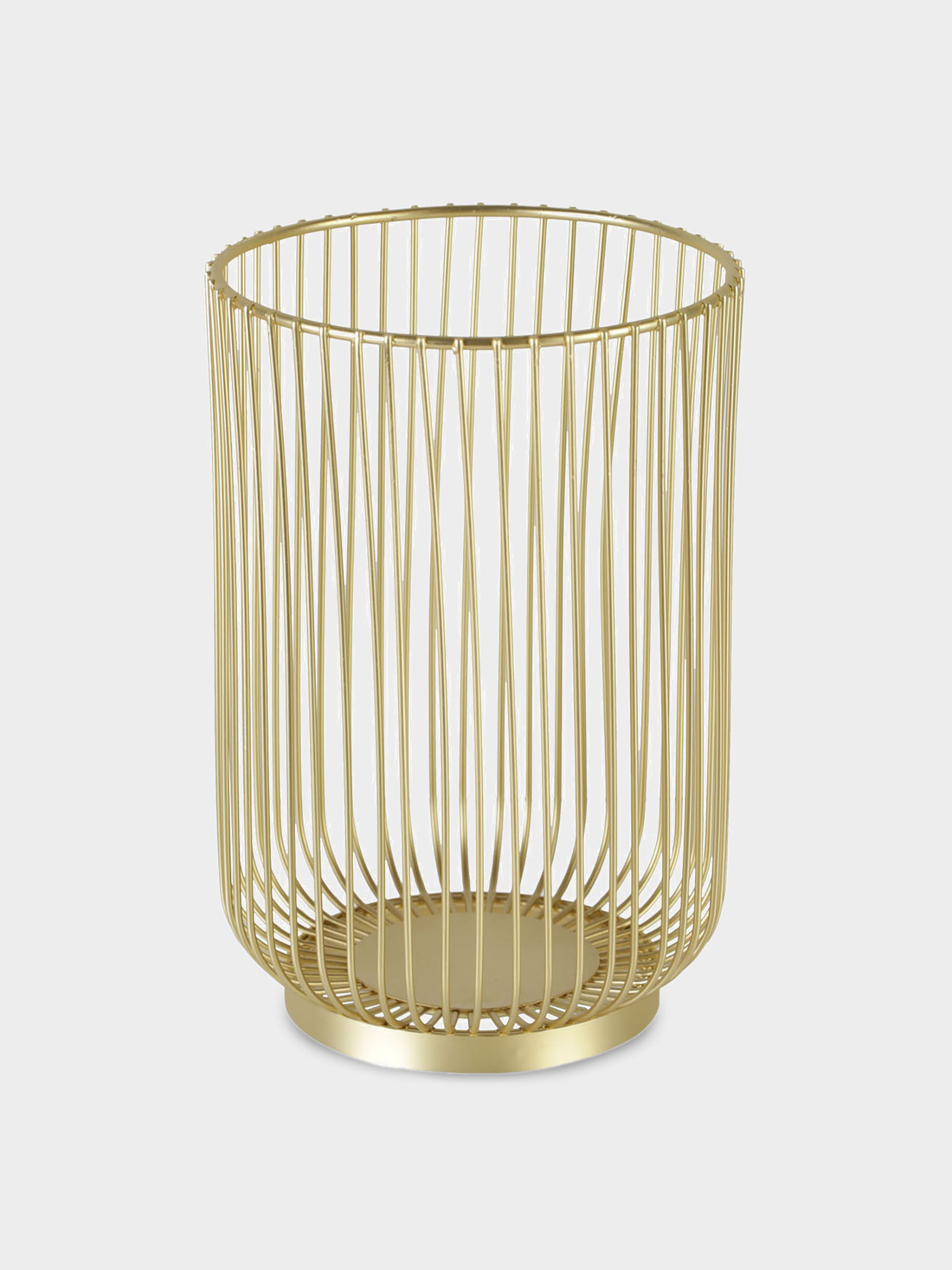 Подставка для кухонных принадлежностей, 18 см, металл, золотистая, Twist gold, image-1
