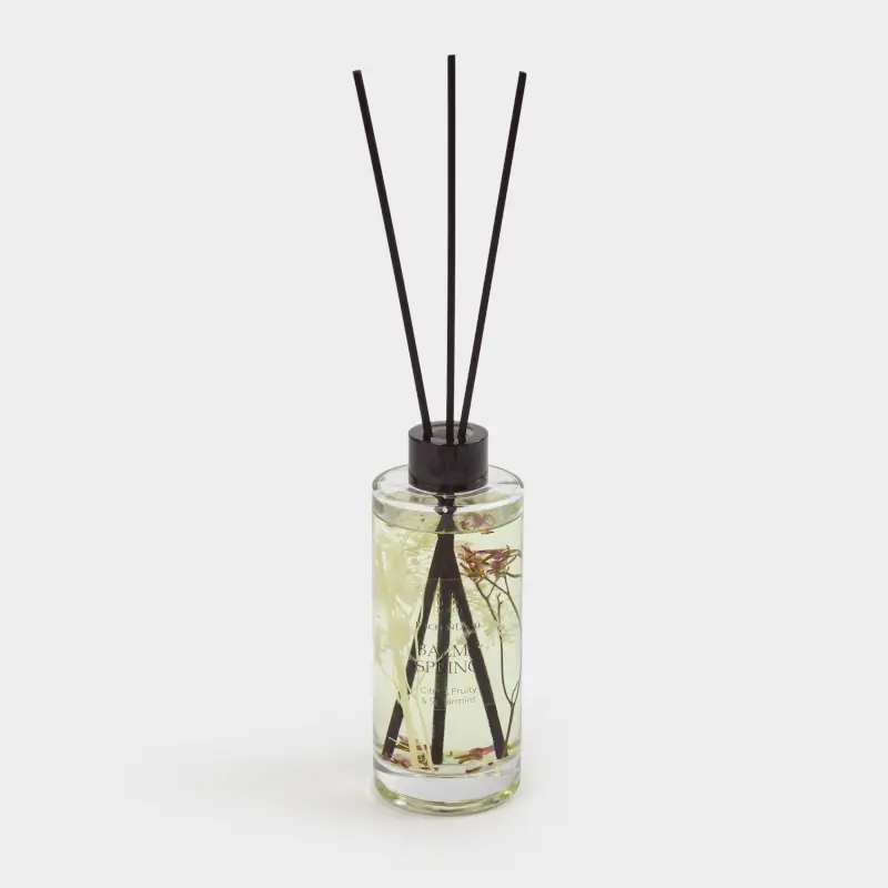 Ароматический диффузор, 180 мл, с сухоцветами, Citrus, Fruity & Spearmint, Balmy spring, image-0