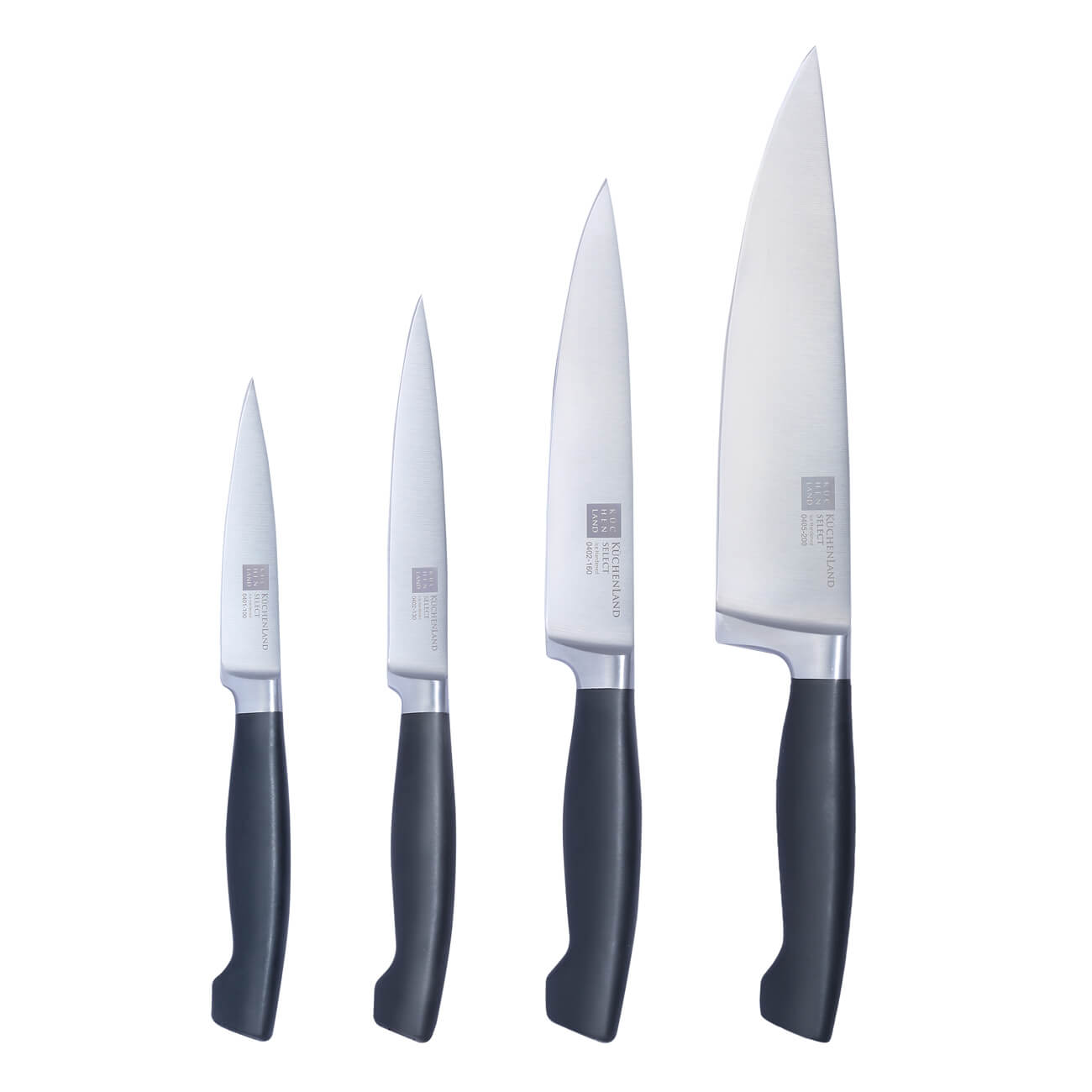 Набор ножей, 4 пр, сталь/пластик, Select изображение № 1