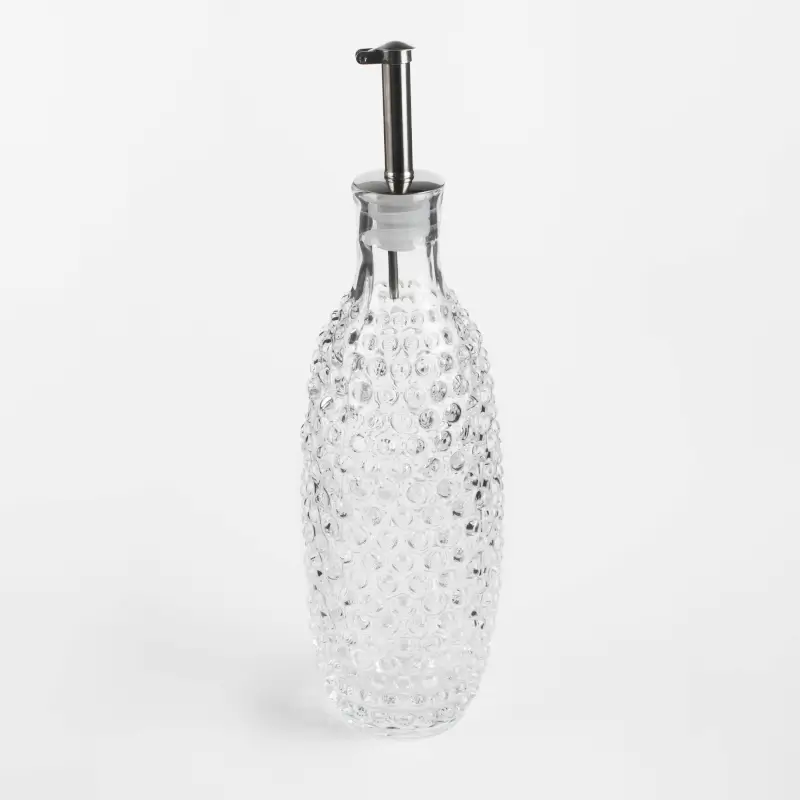 Бутылка для масла или уксуса, 250 мл, с дозатором, стекло Р/металл, Bubbly ,image-0