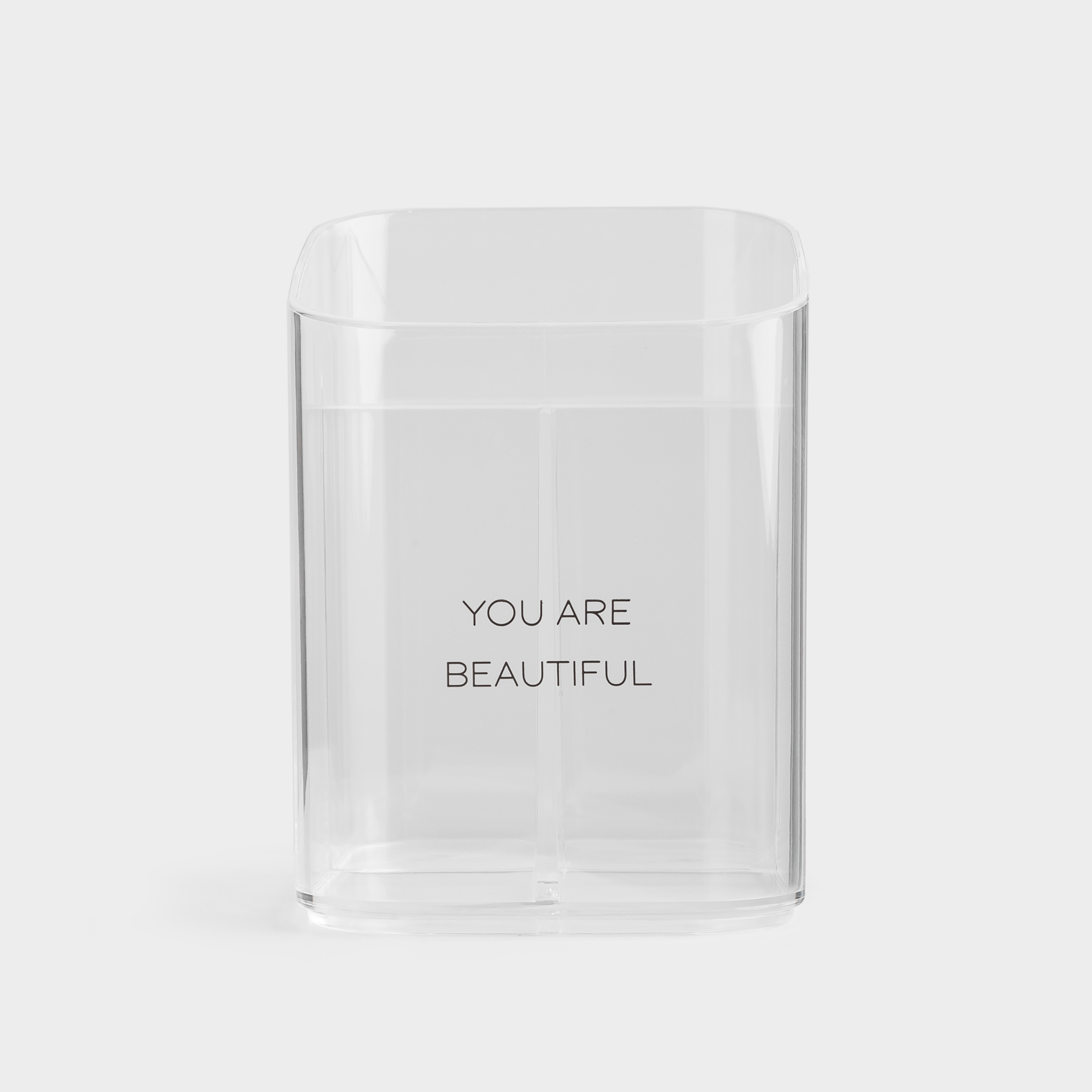 Органайзер для косметики 8х11 см 3 отд пластик Basic font 499₽