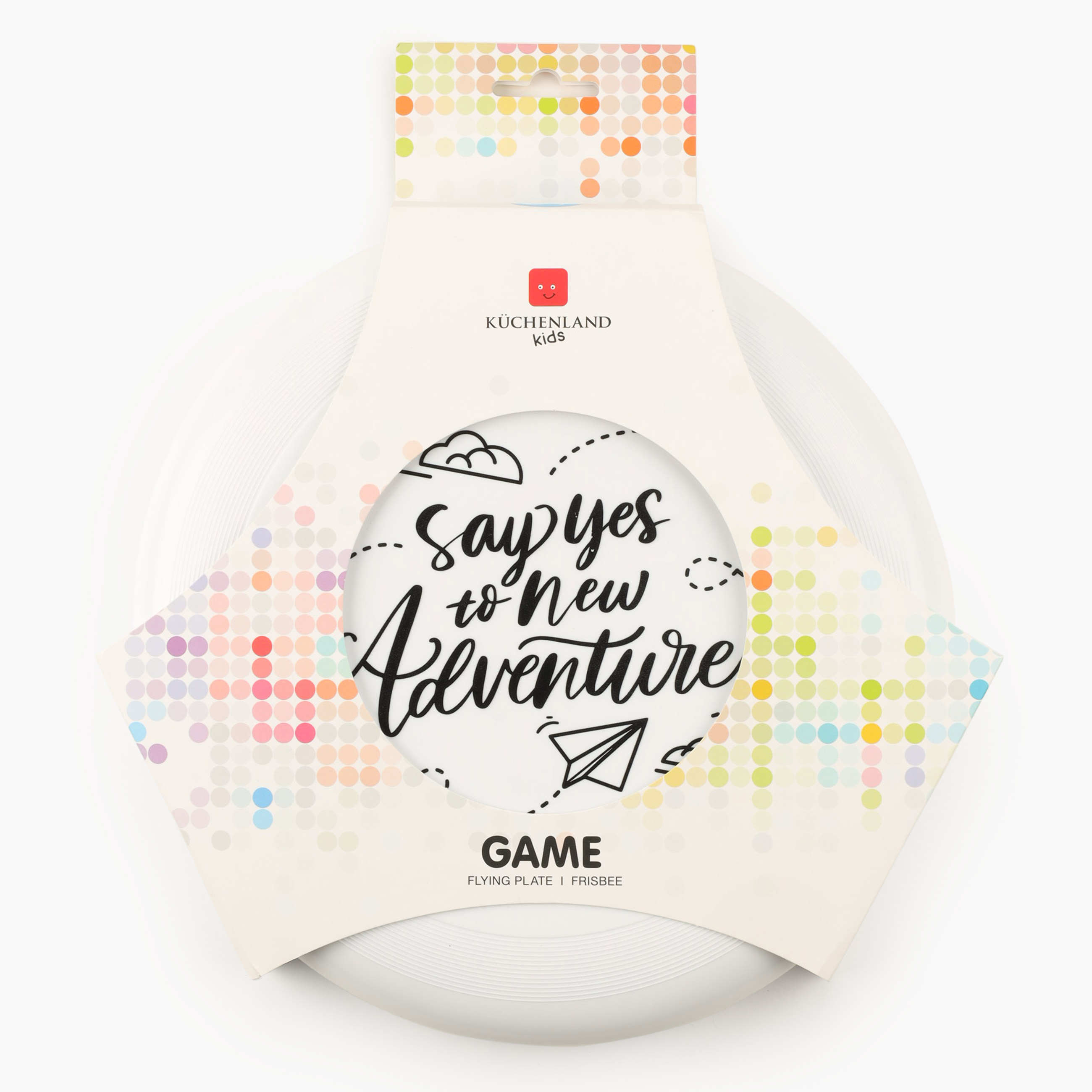 Игрушка, 27 см, пластик, цветная, Тарелка летающая Фрисби, Game, image-3