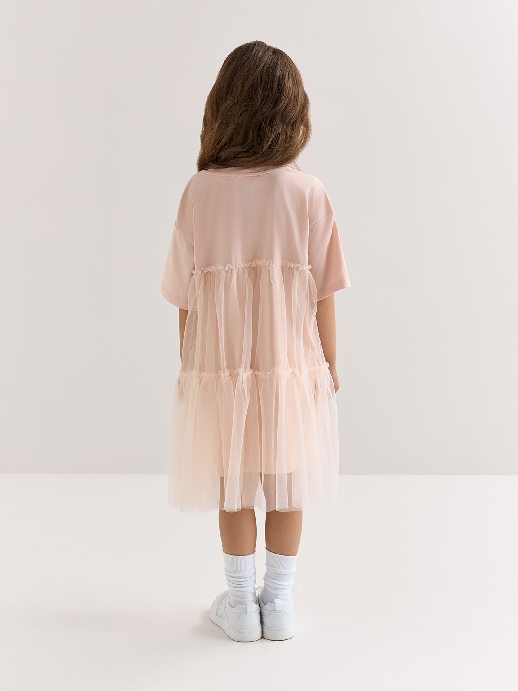 Платье детское, розовое, Skyler, image-4