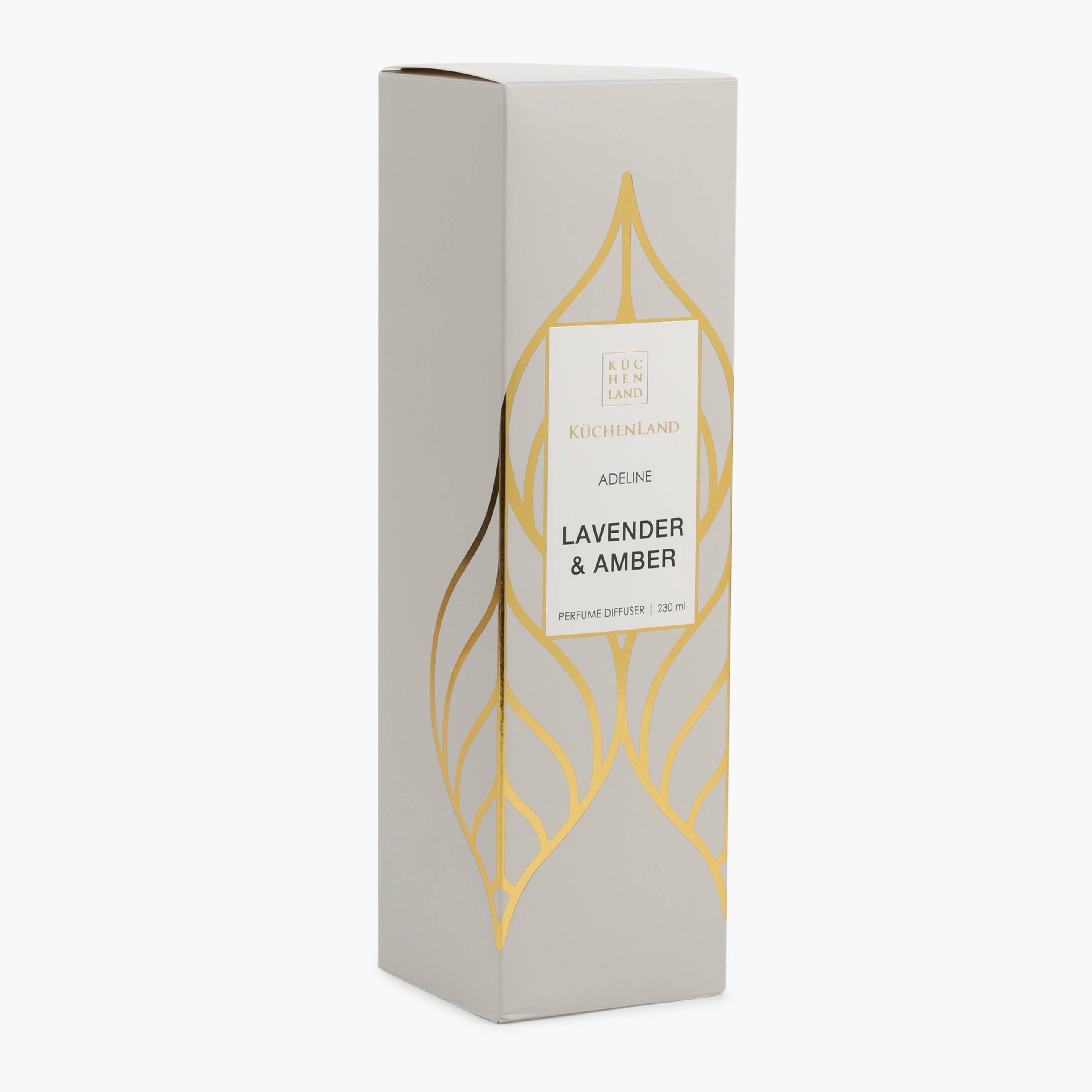 Ароматический диффузор, 230 мл, белый, Lavender and Amber, Adeline, image-3