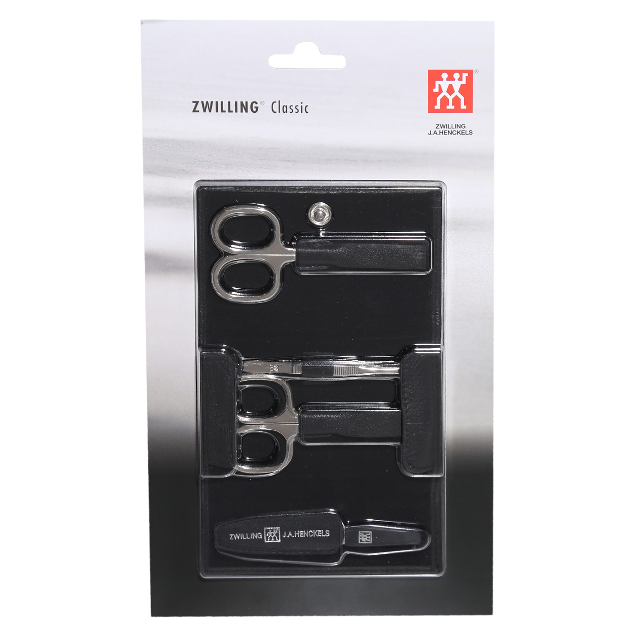 

Набор маникюрный, 4 пр, в футляре, черный, Zwilling Classic