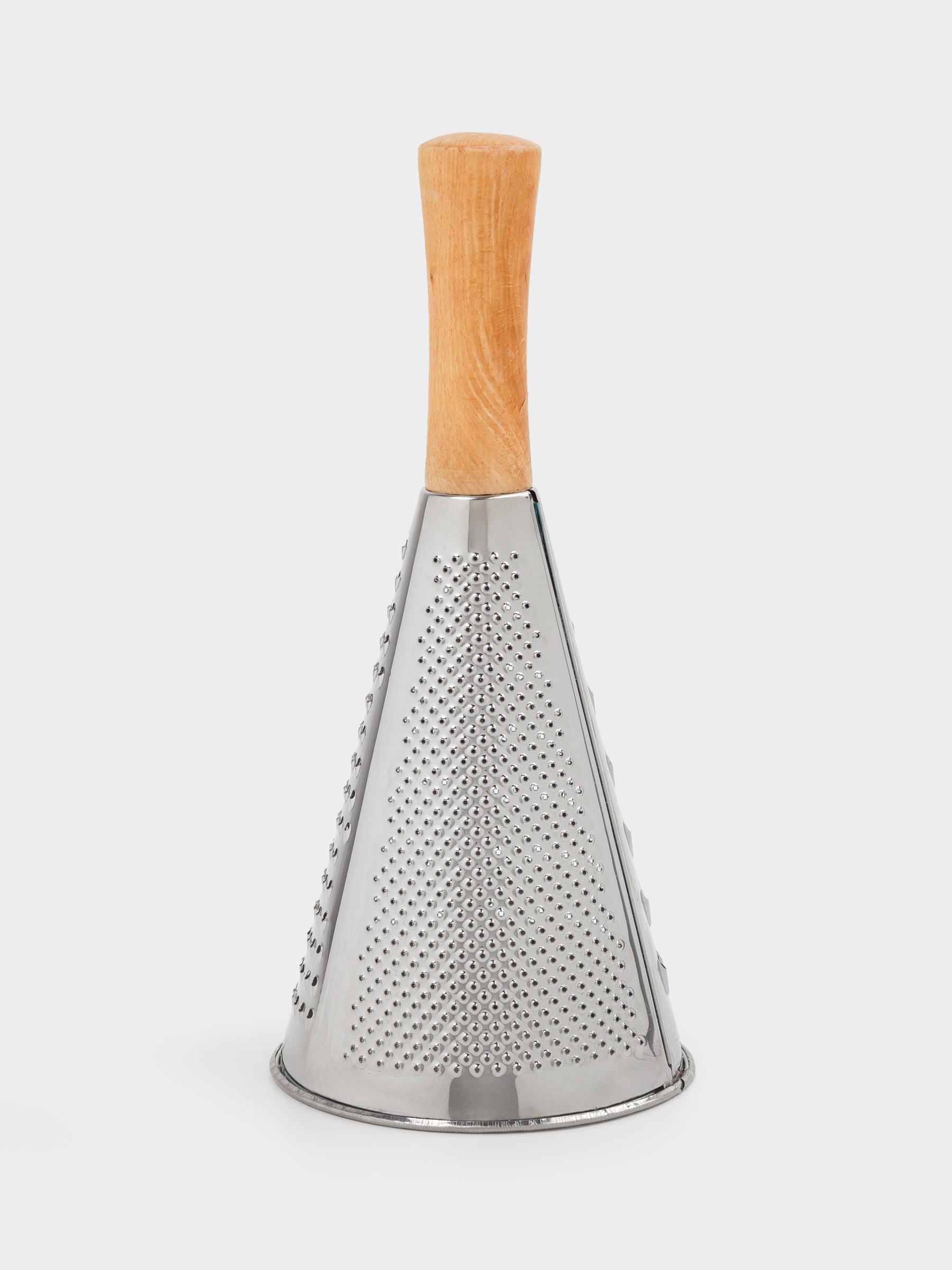Терка, 24 см, сталь/дерево, круглая, Wood Kitchen