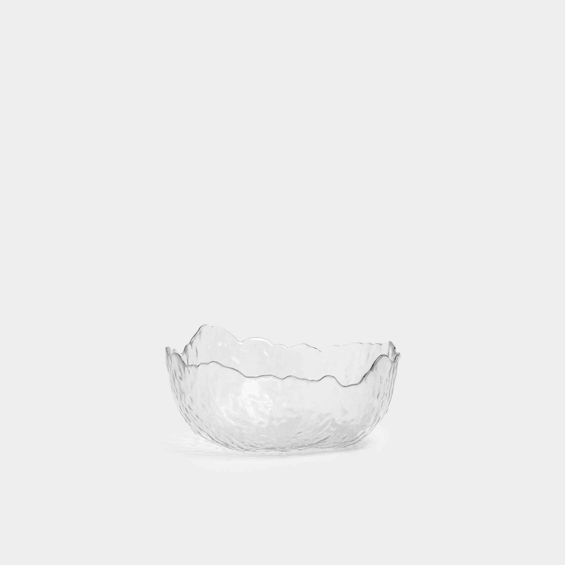 Салатник, 17х7 см, с серебристым кантом, Nautilus silver