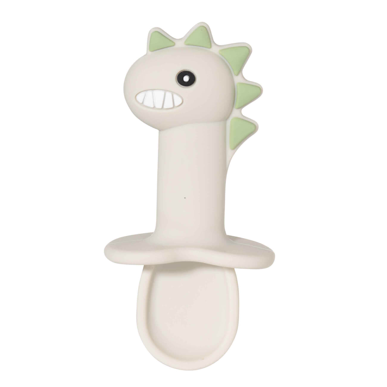 

Ложка детская, 10 см, силикон, зеленая, Дракоша, Kiddy dragon