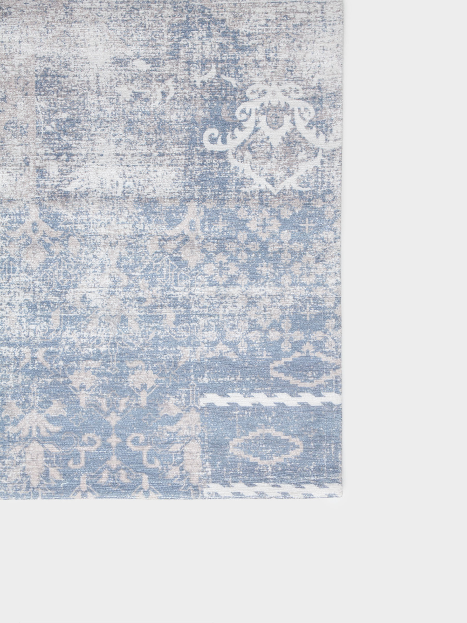 Коврик, 80х200 см, шенилл/хлопок, бежевый, Узоры, Traces, image-5