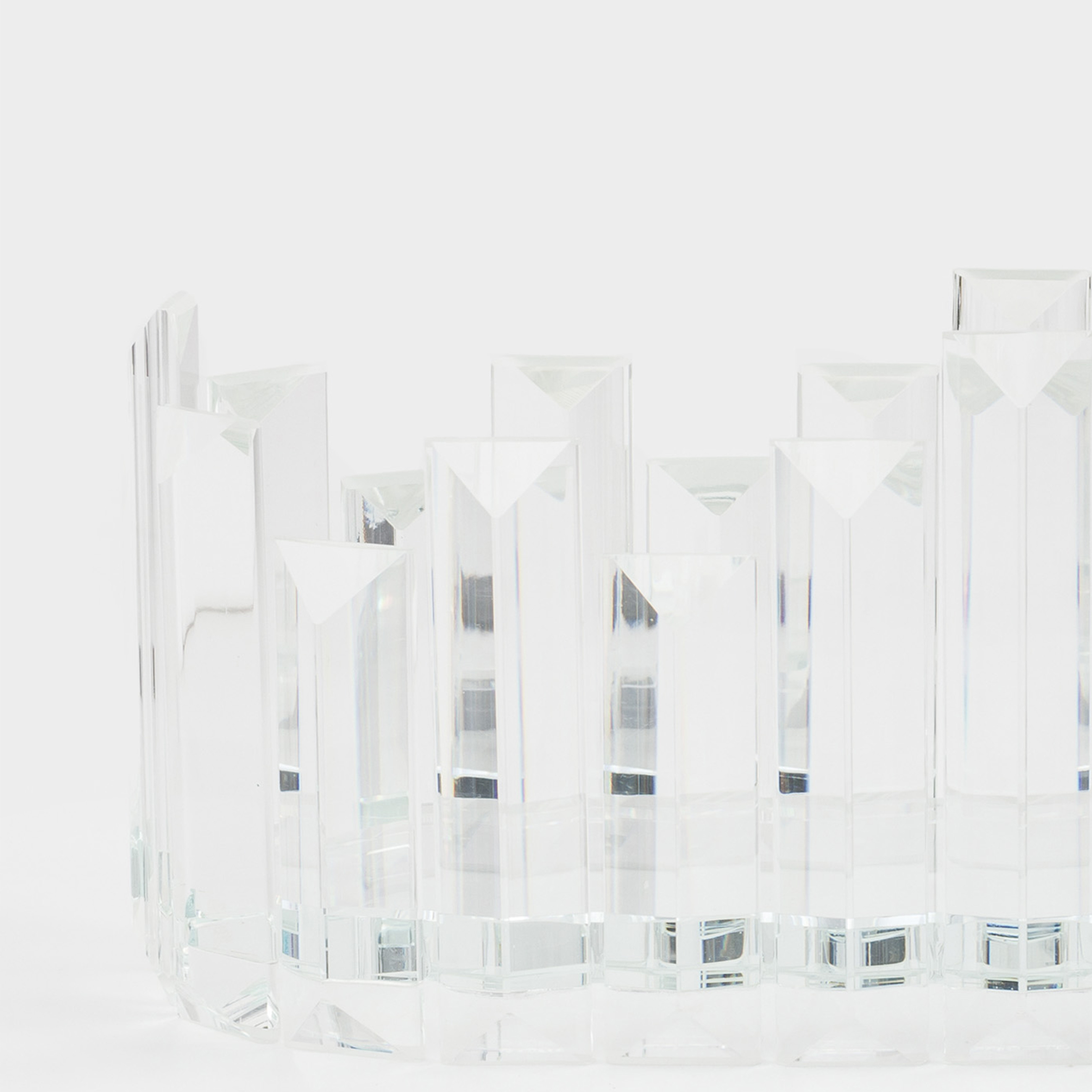 Органайзер для косметики, 25x10 см, кристальное стекло, Lux crystal, image-4