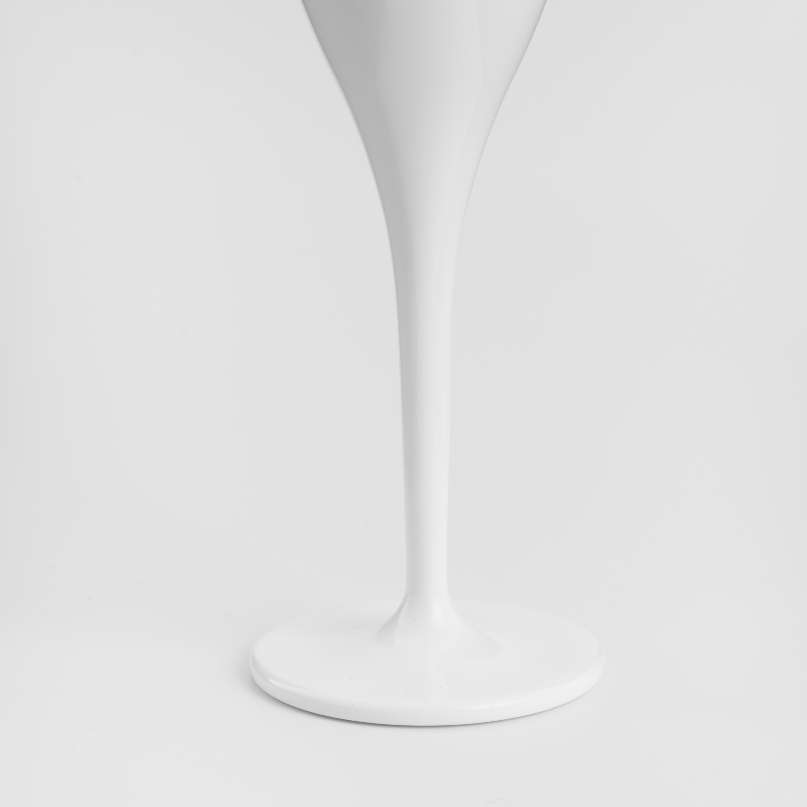Бокал для шампанского, 130 мл, пластик, белый, Course изображение № 5