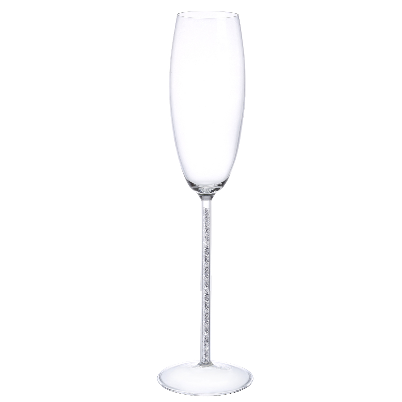 Бокал для шампанского, 180 мл, 2 шт, стекло/стразы, Crystal decor изображение № 2