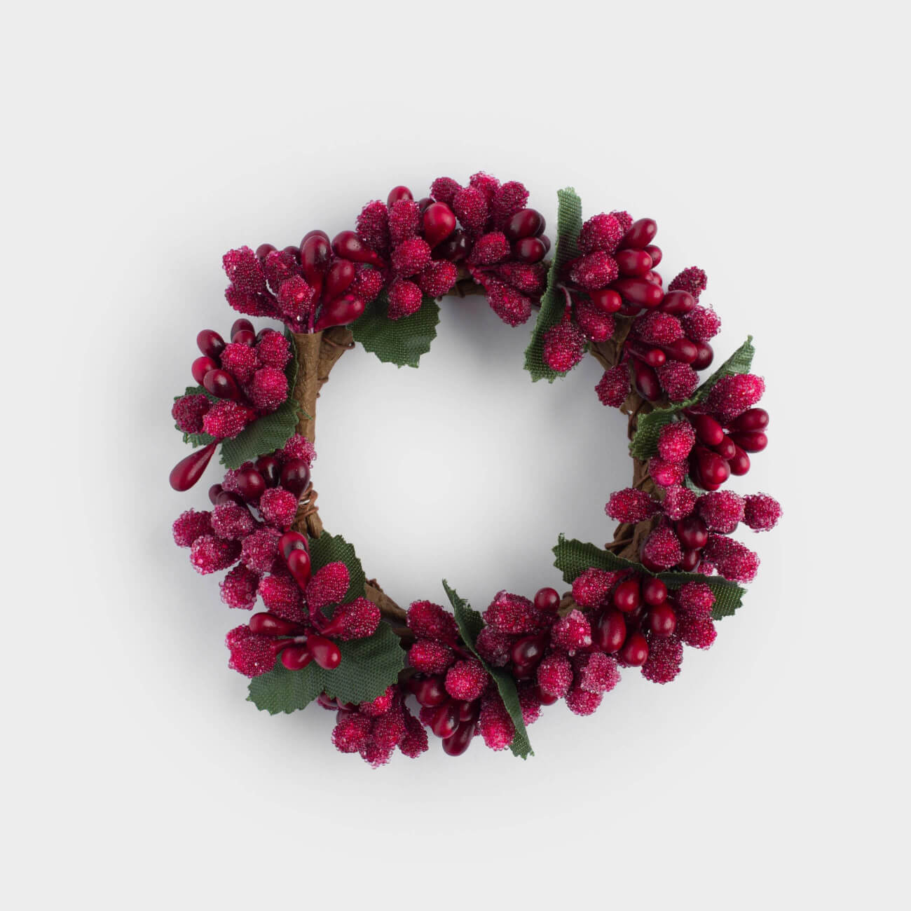 Кольцо для салфеток, 5 см, пенопласт, Бордовые ягоды, Bordo berry, image-0