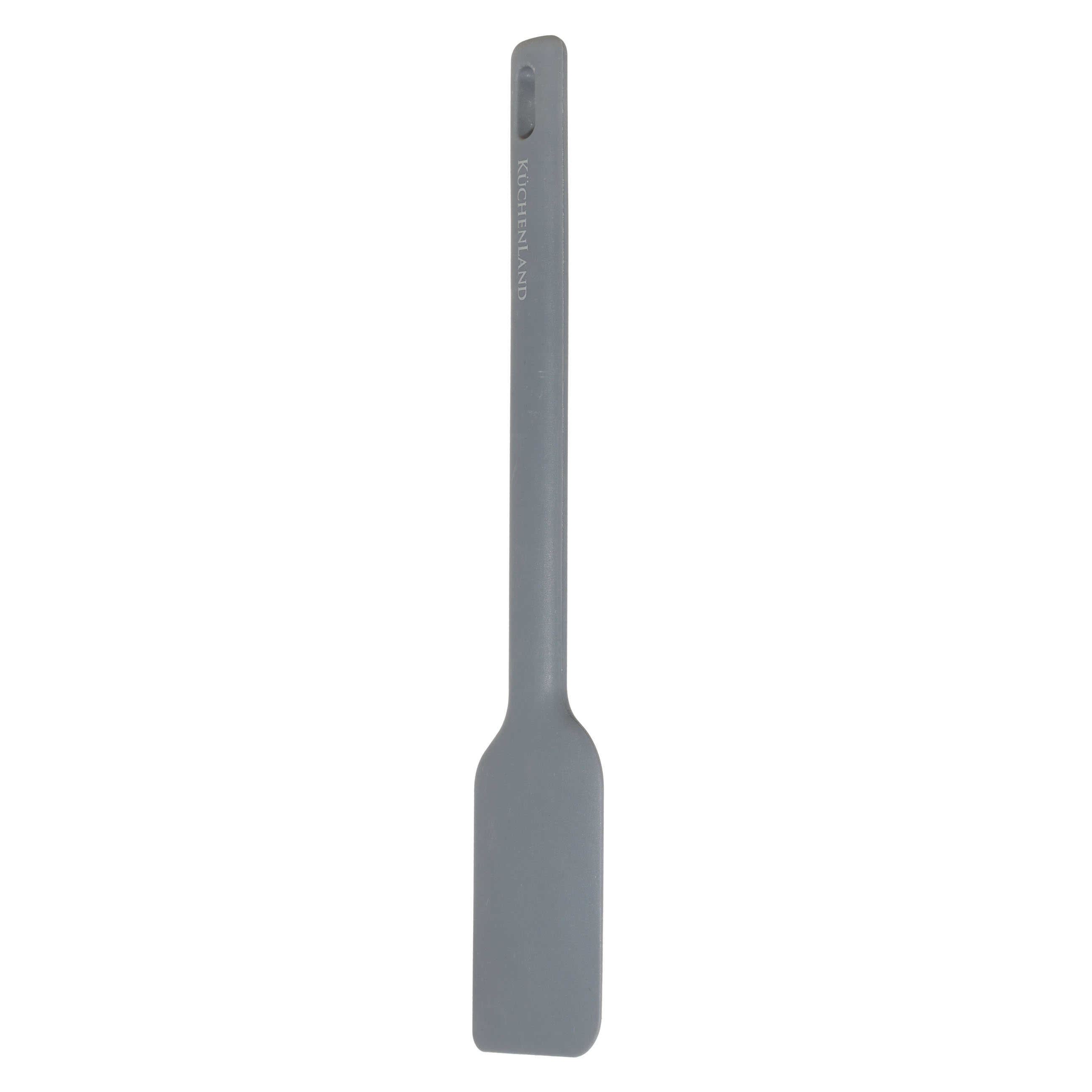 Лопатка-шпатель, 28 см, силикон, серая, Grey steel изображение № 2