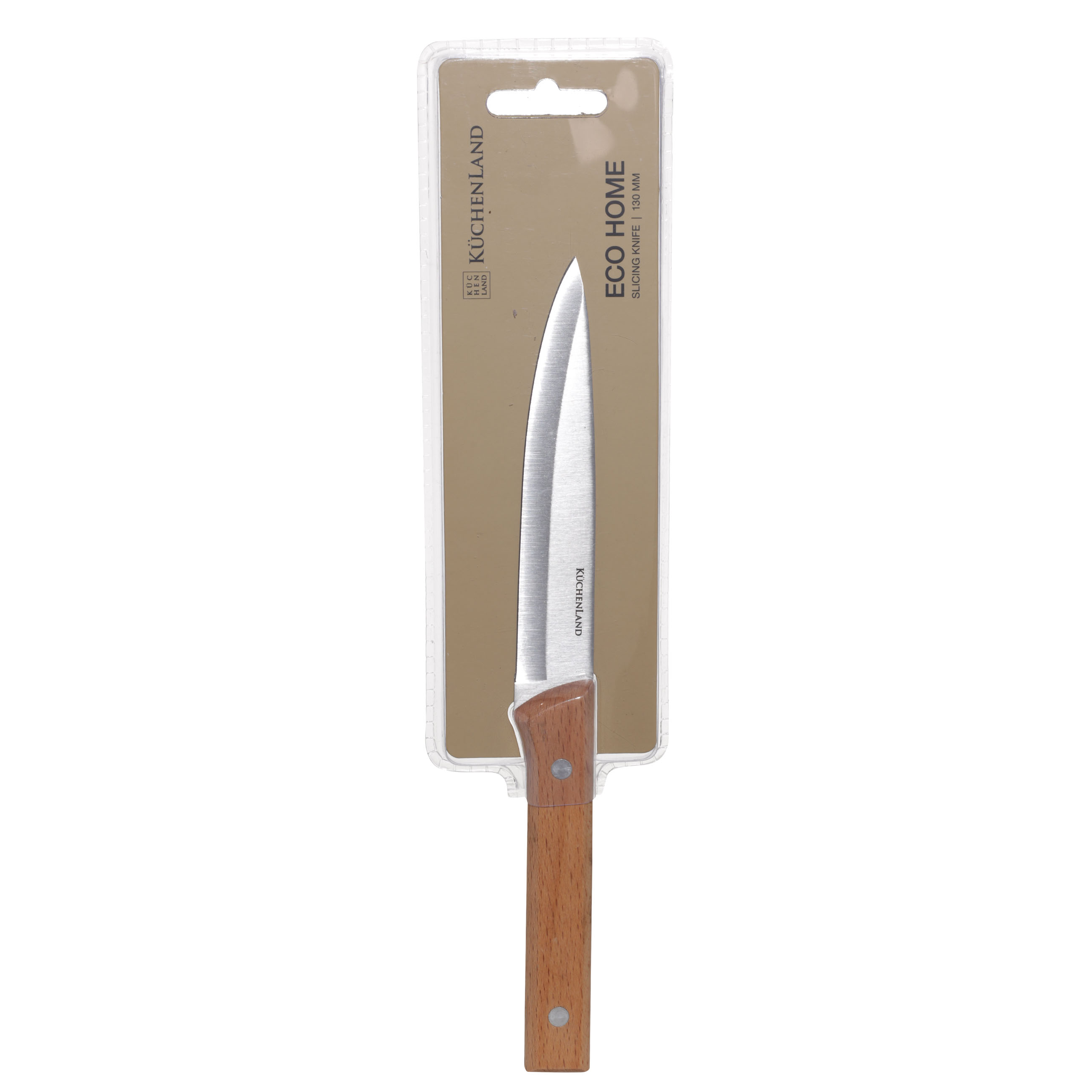 Нож для нарезки, 13 см, сталь/дерево, Eco home изображение № 2