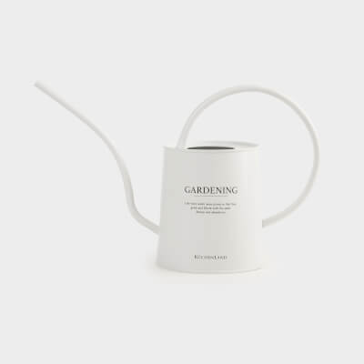 Лейка, 1,8 л, металл, молочная, Gardening
