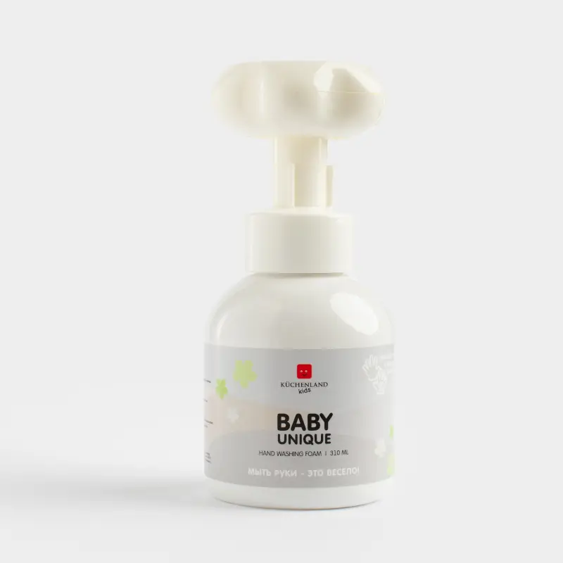 Пенка для мытья рук, 310 мл, детская, Ягоды, Цветок, Baby unique ,image-0