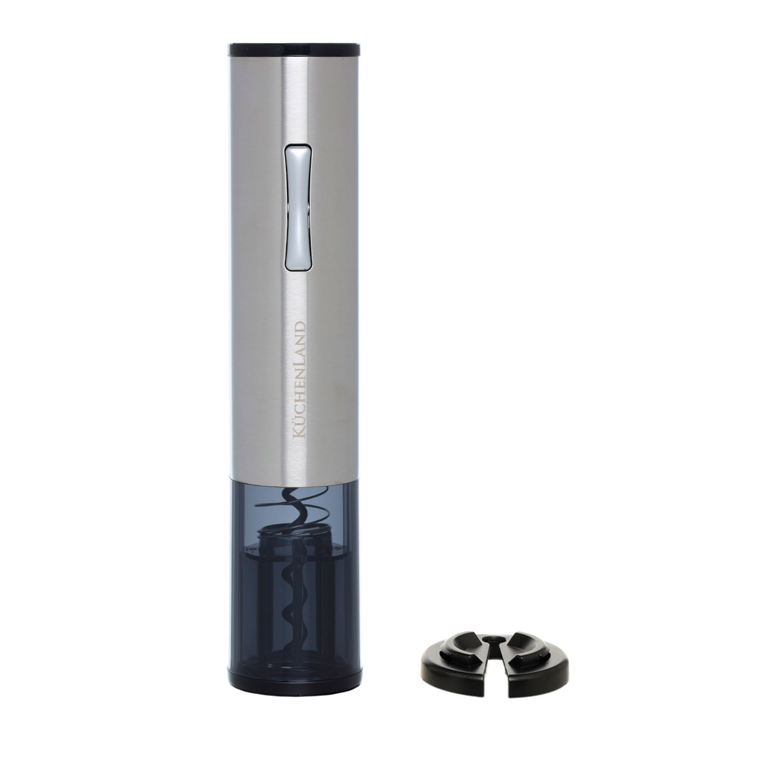 Kuchenland Штопор электрический 22 см с резаком для фольги стальпластик LED B Bar 2990₽