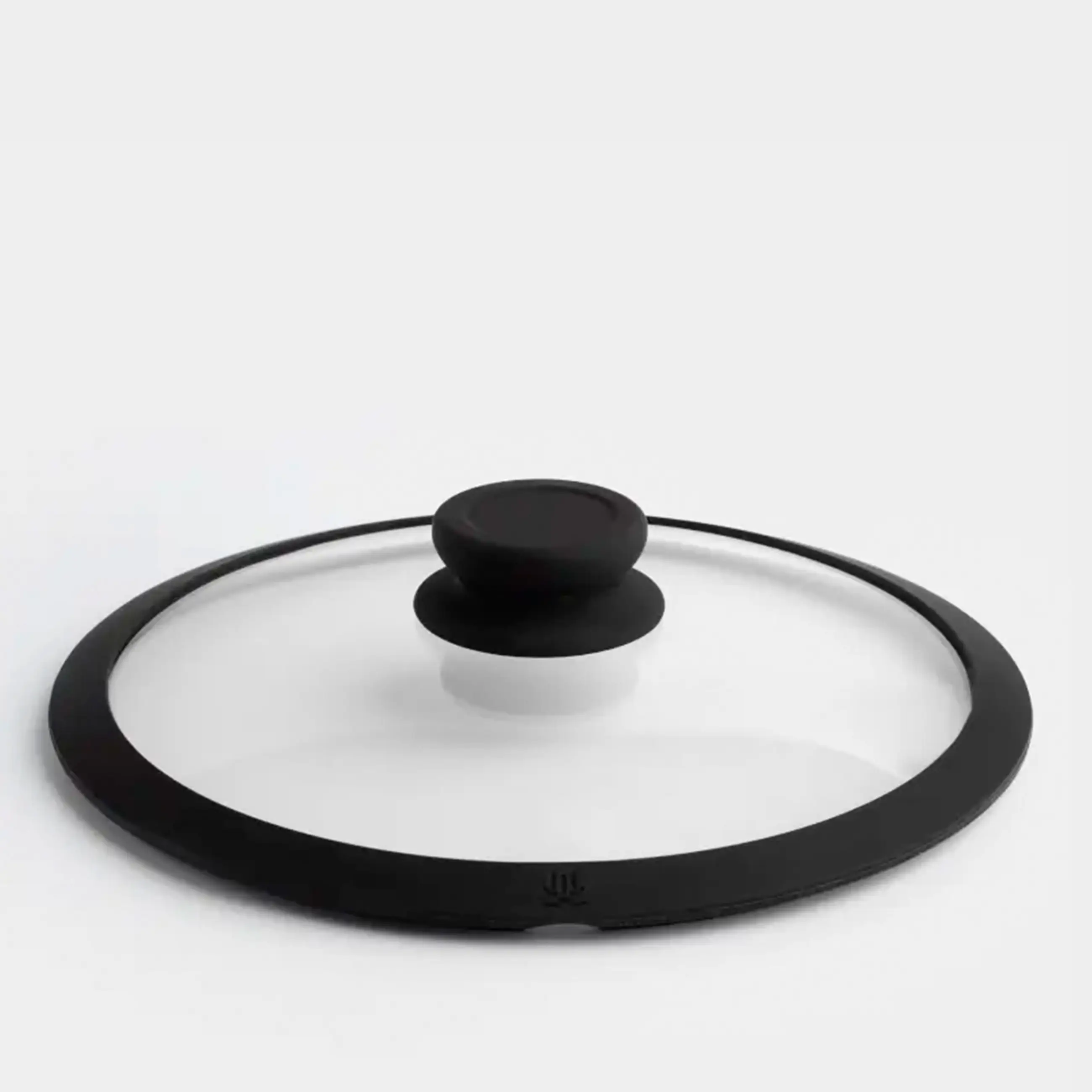 Крышка, 24 см, стекло Т/силикон, Solution accessory, image-0