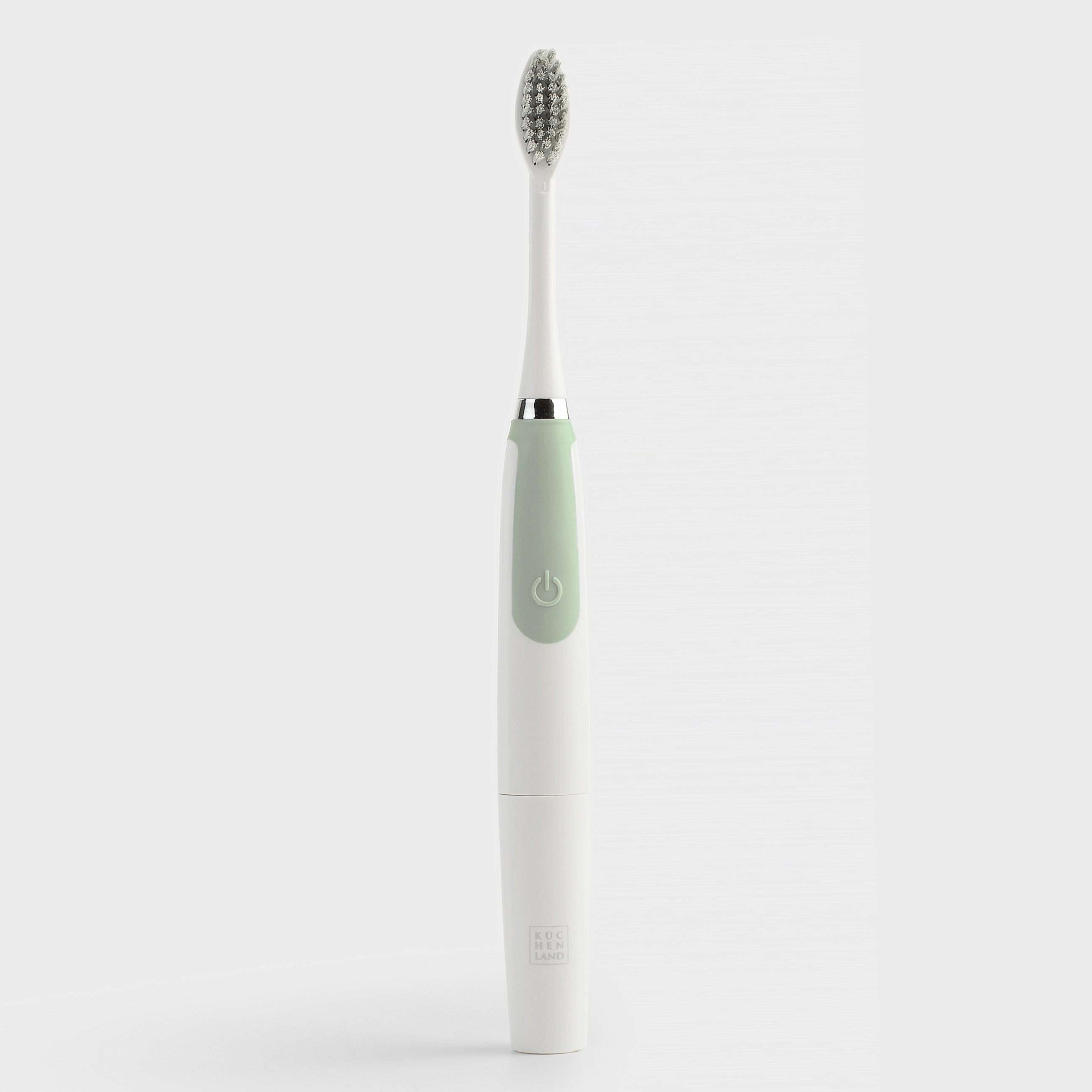 Щетка зубная электрическая 1 режим 3 насадки зеленая Manny 990₽