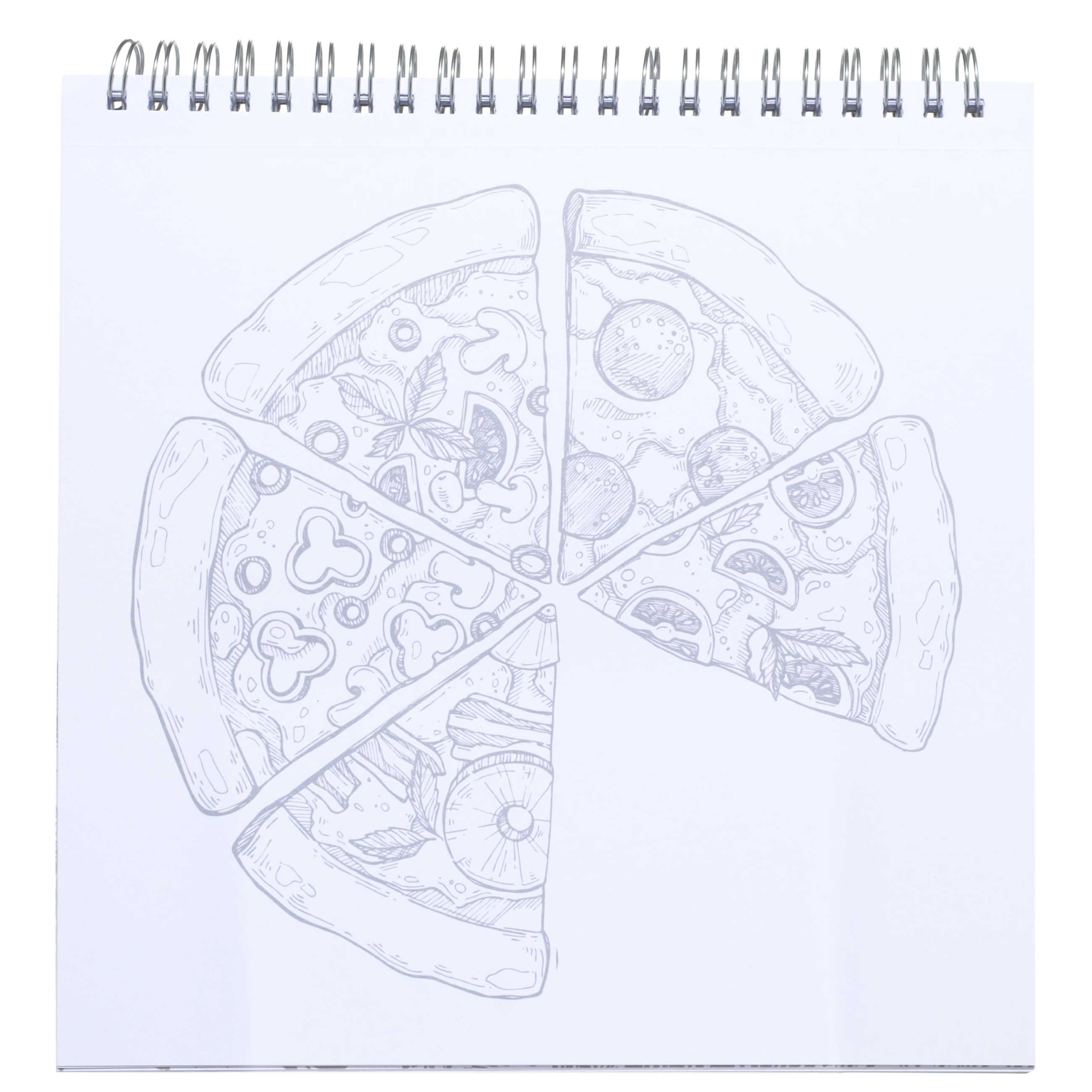 Альбом для раскрашивания, 21х21 см, 24 листа, на кольцах, Природа, Draw creative, image-2