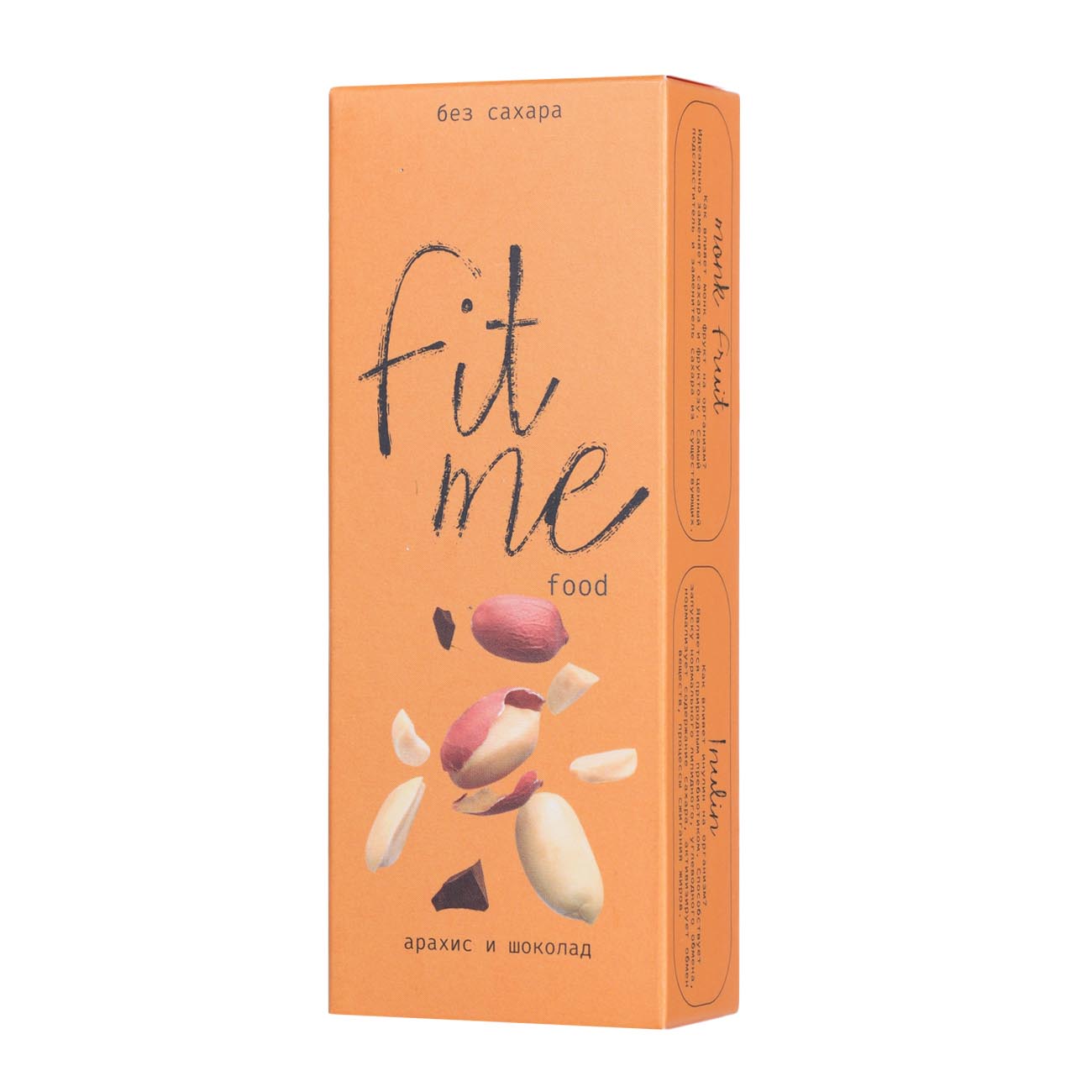 

Батончик, 40 гр, в шоколаде, Арахис, Fit me food