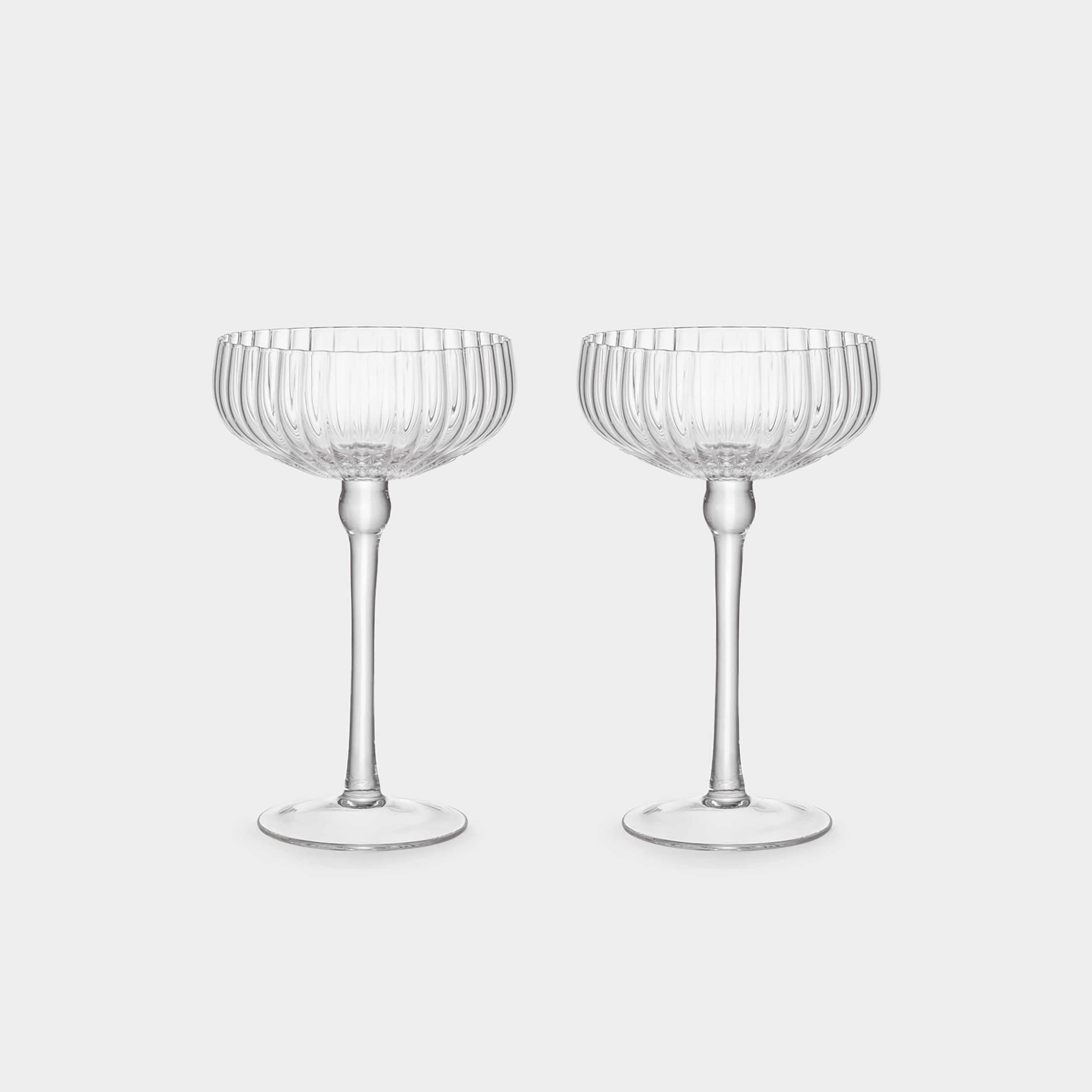 Бокал-креманка для шампанского 300 мл 2 шт стекло Blossom R 2290₽