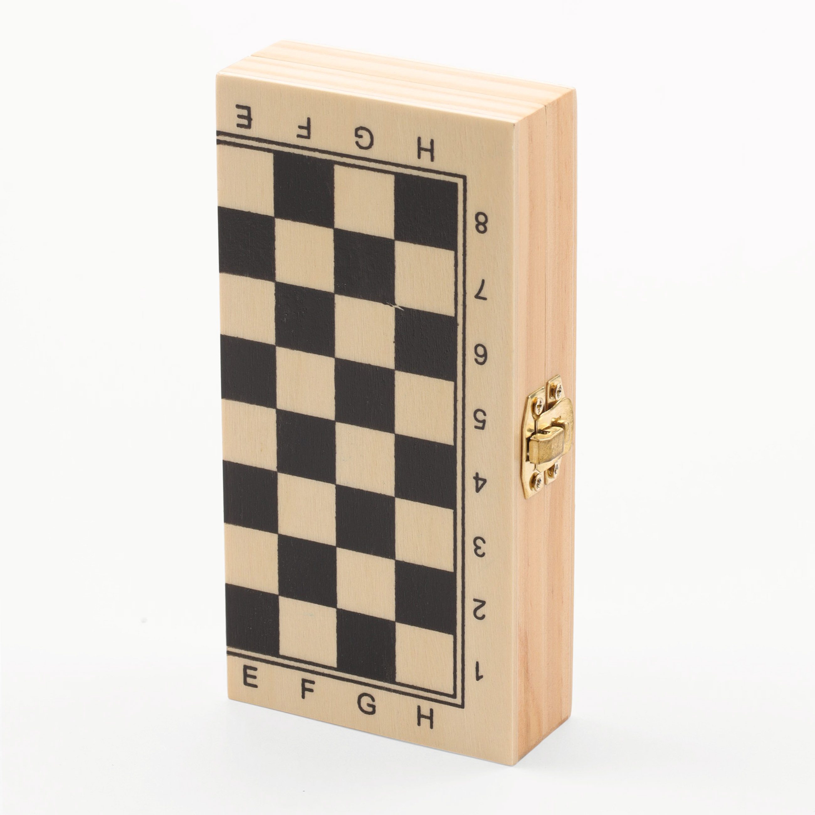 Игра настольная, 15х7 см, шахматы дорожные, дерево, Hobby изображение № 5