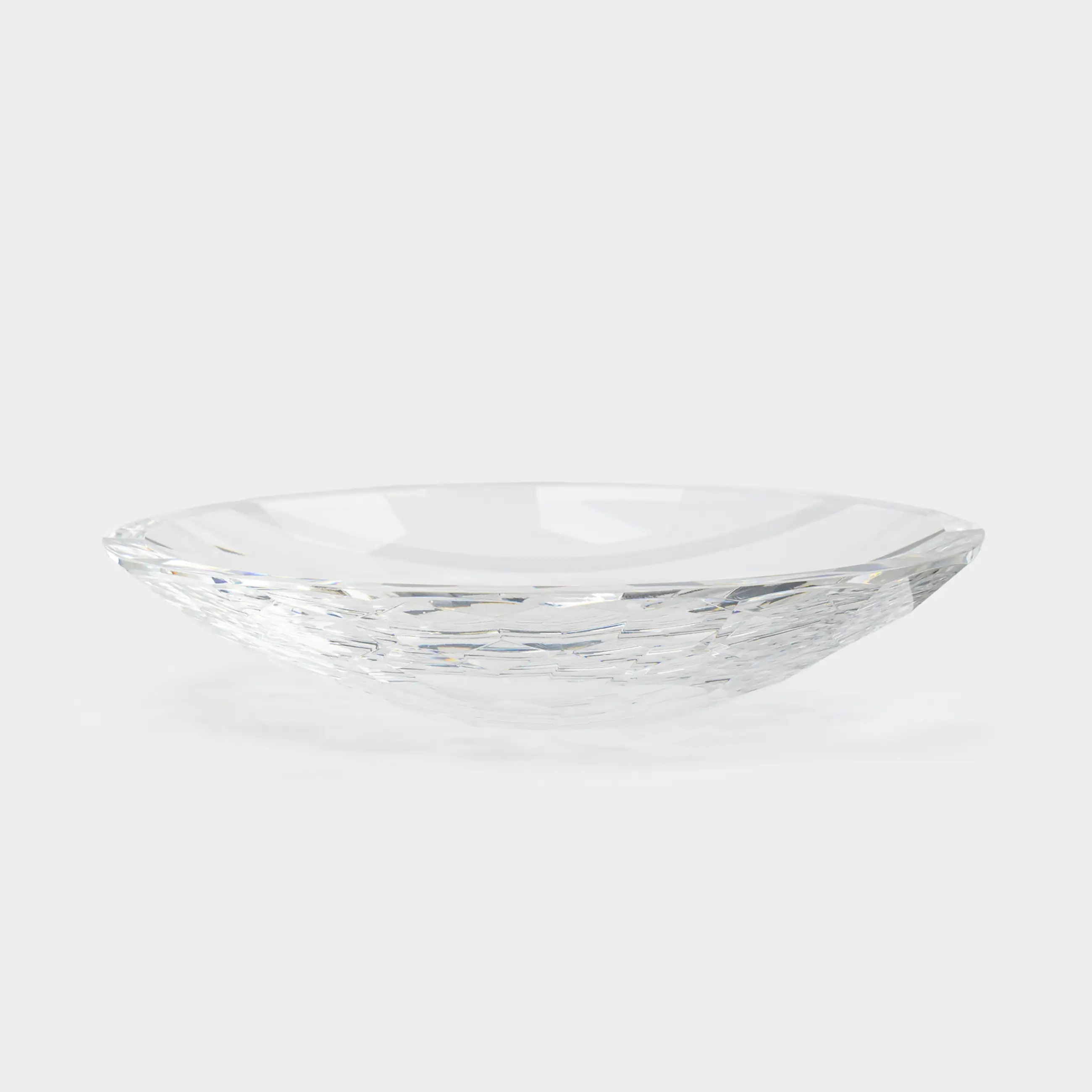 Блюдо, 15х15 см, кристальное стекло, Lux crystal
