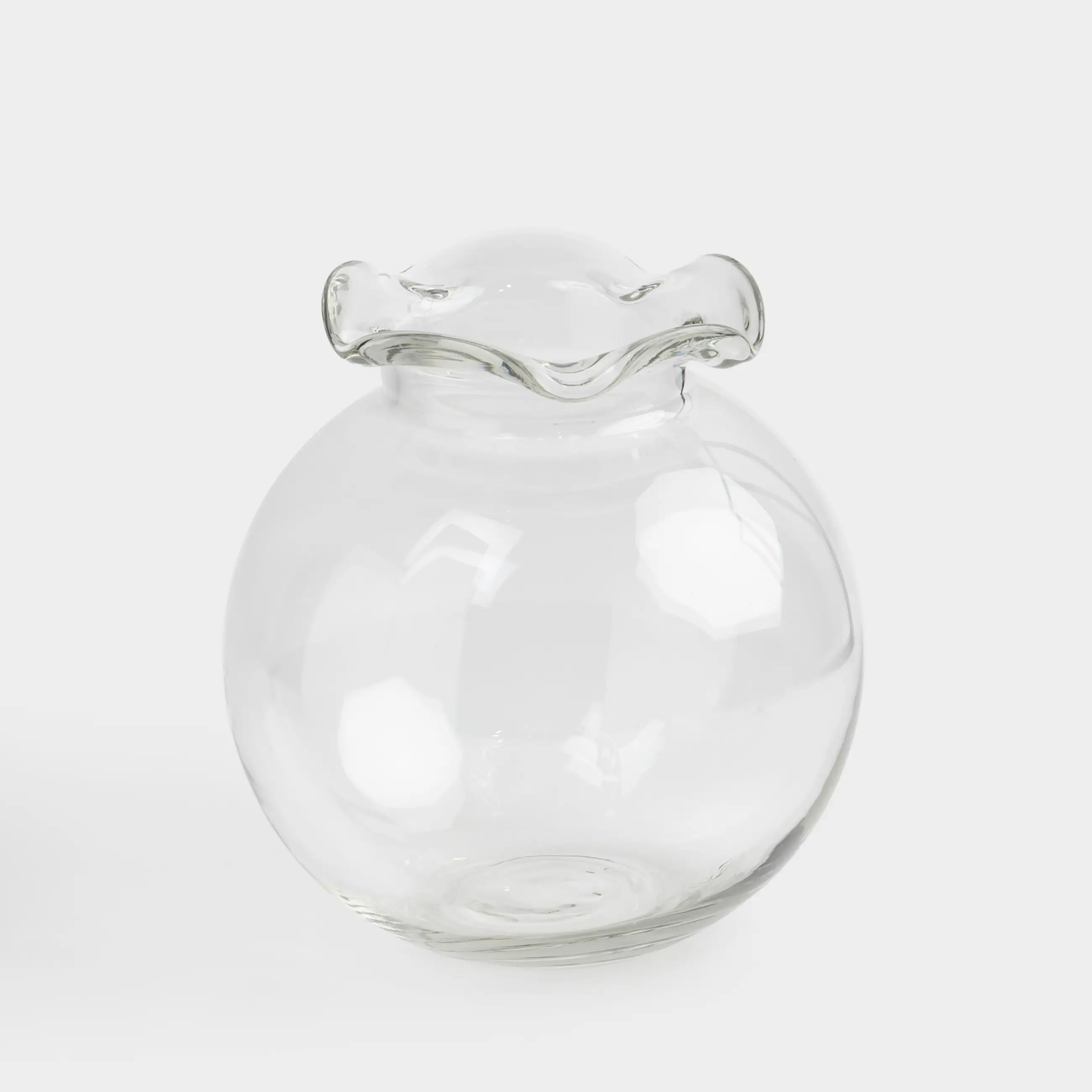 Ваза для цветов, 23 см, стекло, Clear