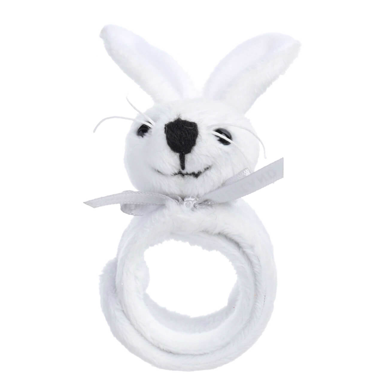 Браслет, 22 см, детский, мягкий, полиэстер, белый, Кролик, Rabbit toy